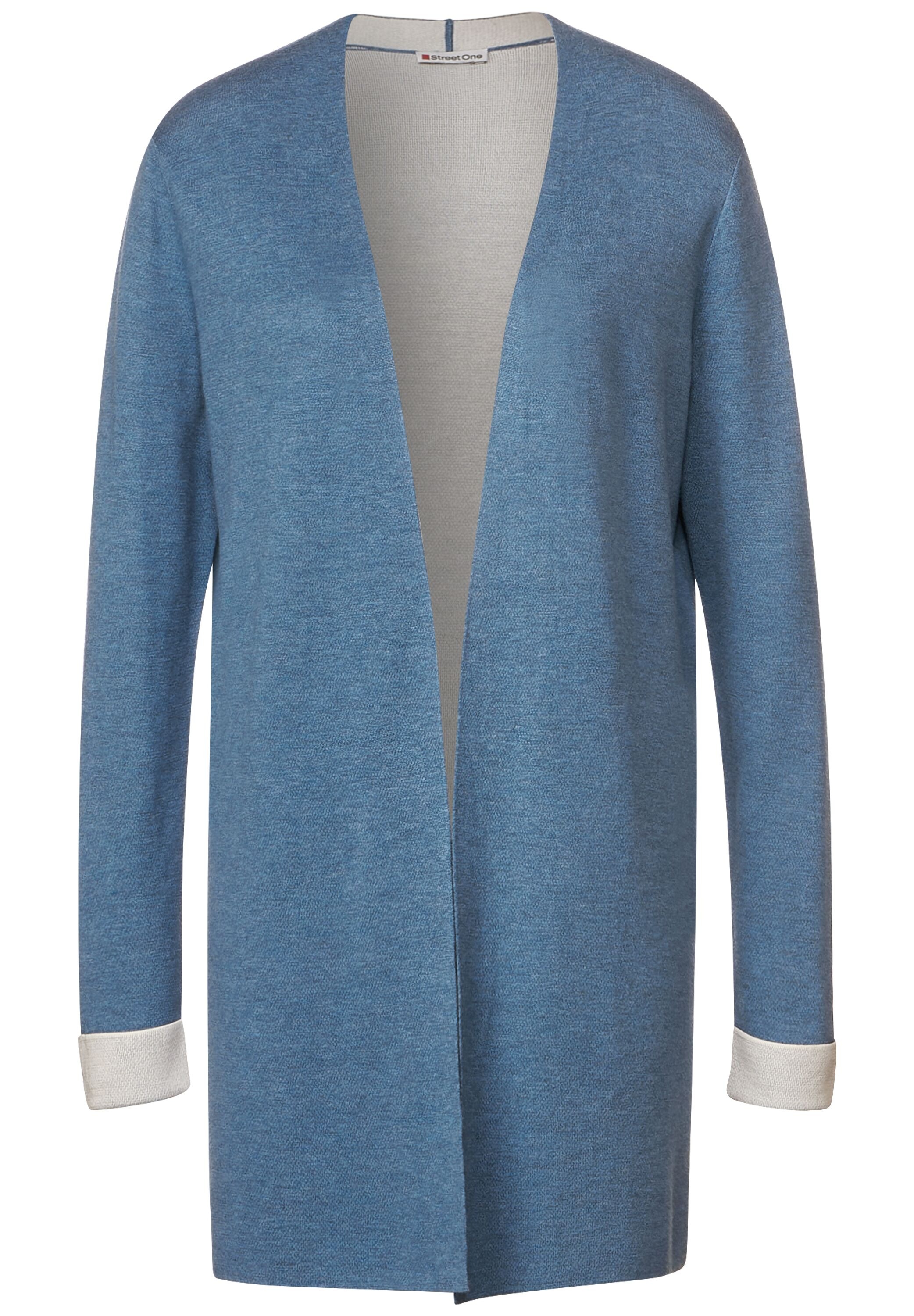STREET ONE Strickjacke, im Doubleface-Design