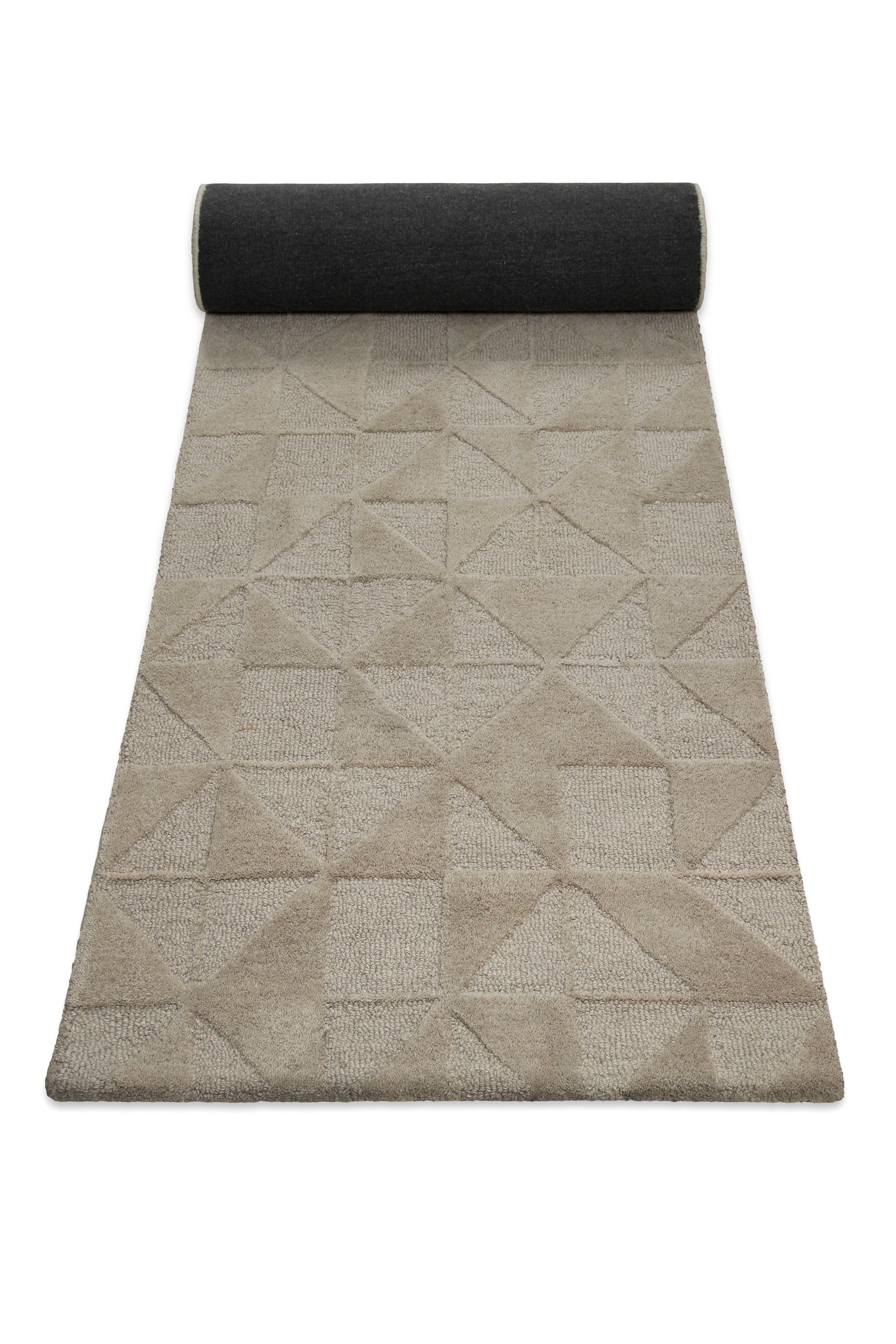 Wecon home Wollteppich »Hamptons THIRTYSEVEN«, rechteckig, 15 mm Höhe, Läufer, Schurwolle, Kurzflor, Wohnzimmer, elegant, geometrisch
