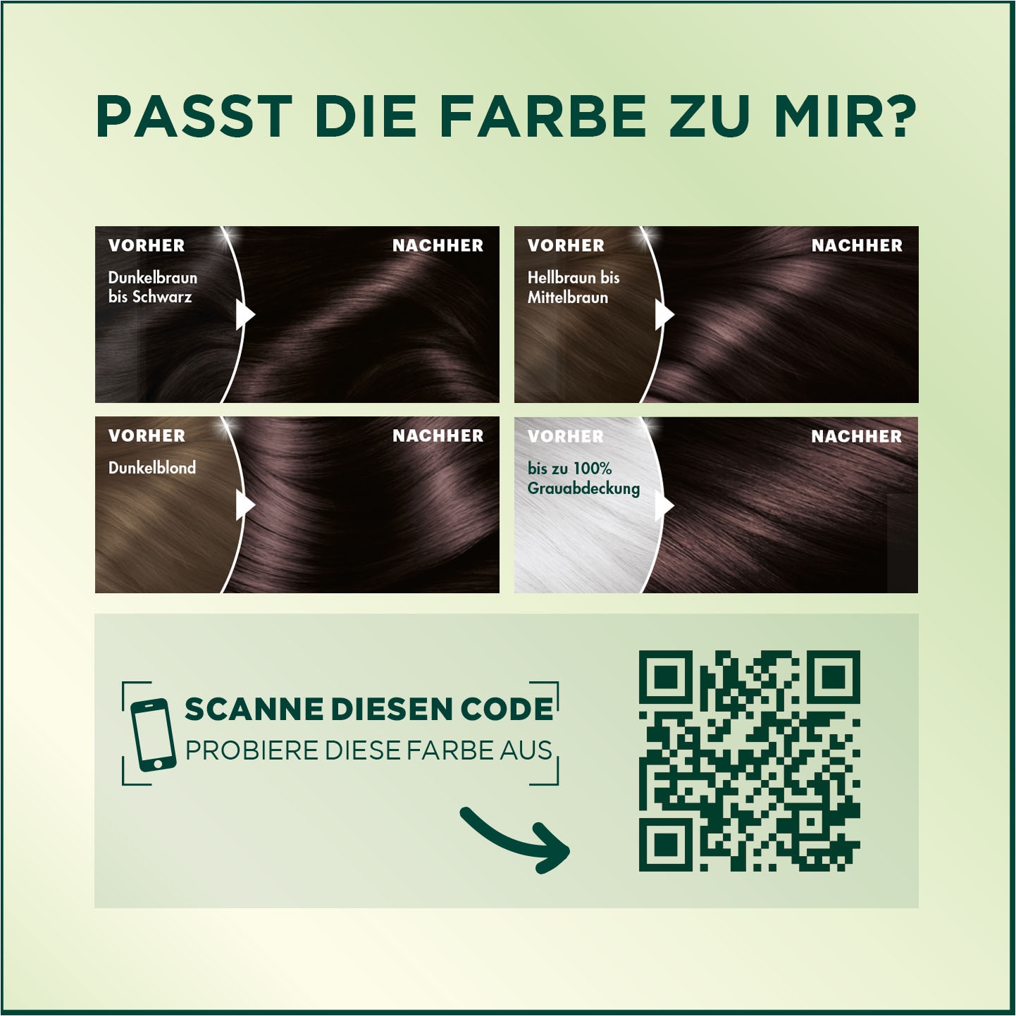 GARNIER Coloration »Garnier Nutrisse Creme«, (Packung, 3 tlg.), mit pflegender Formel
