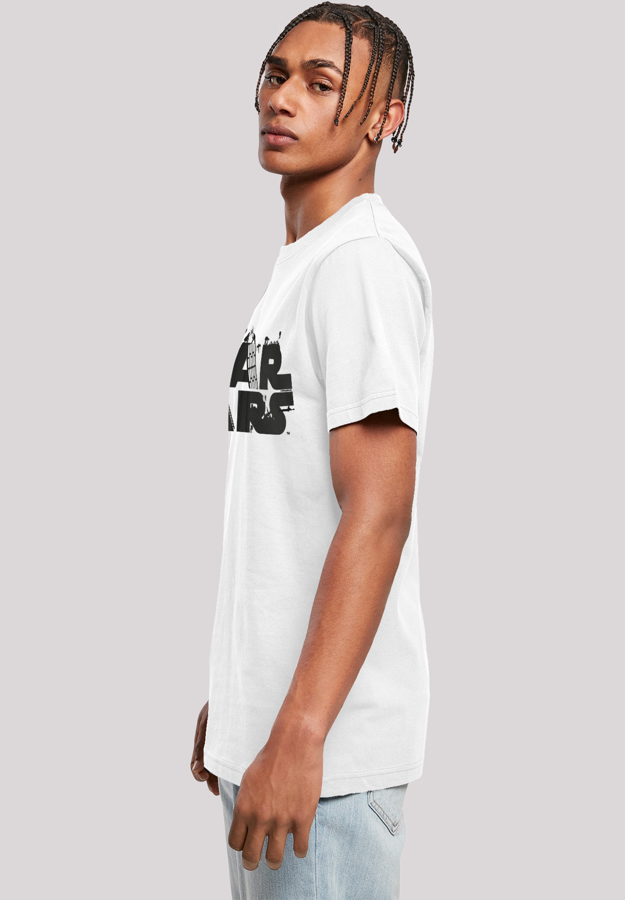 F4NT4STIC T-Shirt »Star Wars Minimalist Logo«, Herren,Premium Merch,Regular-Fit,Basic,Bedruckt