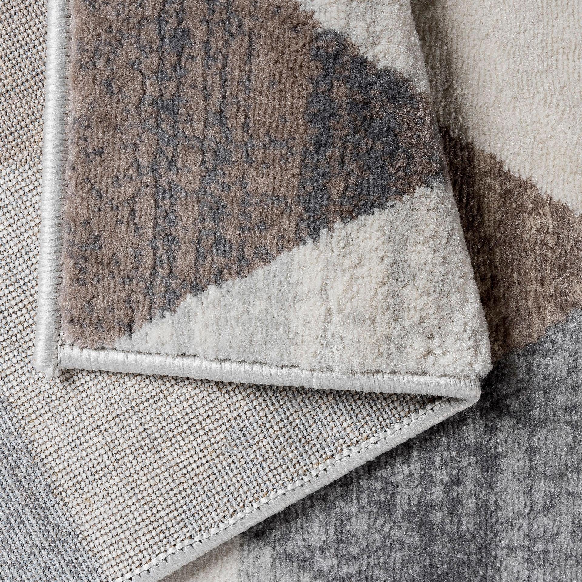 Sehrazat Teppich »Montana 3710«, rechteckig, 8 mm Höhe, Kurzflor, Wohnzimmer