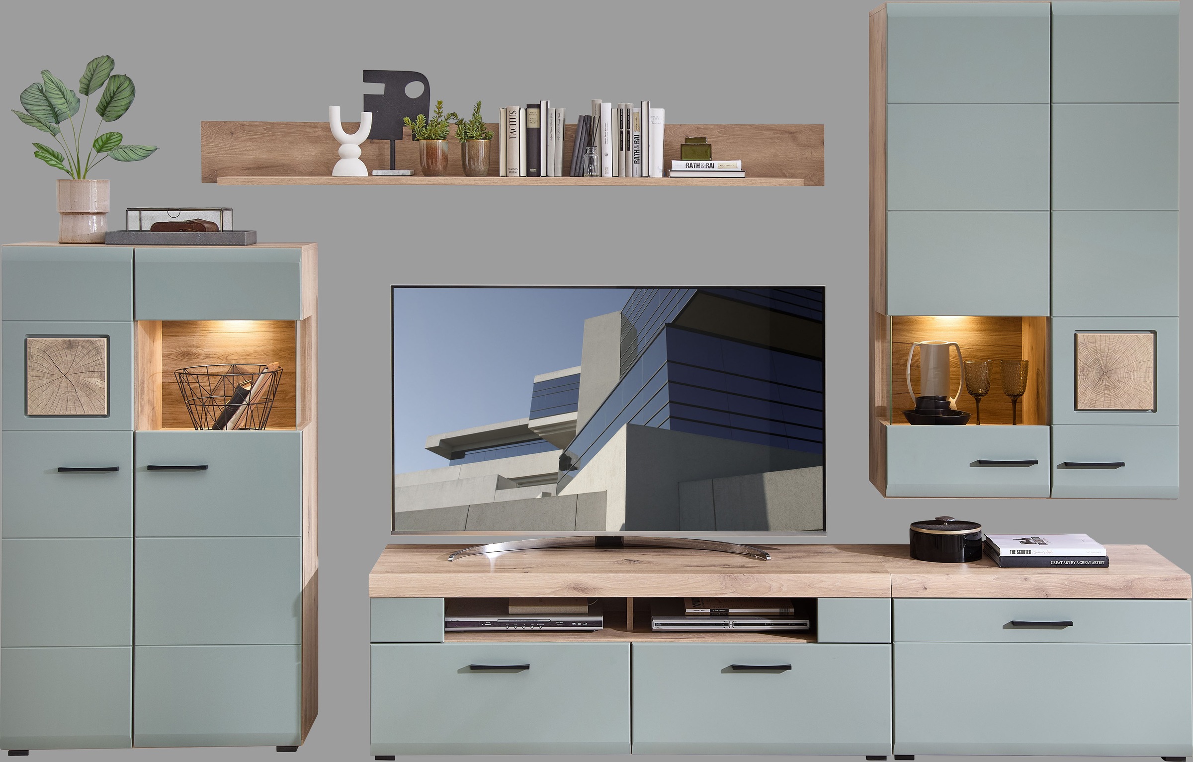 Thumbnail - Innostyle Wohnwand "FUN PLUS II" 5 Stk. tlg.