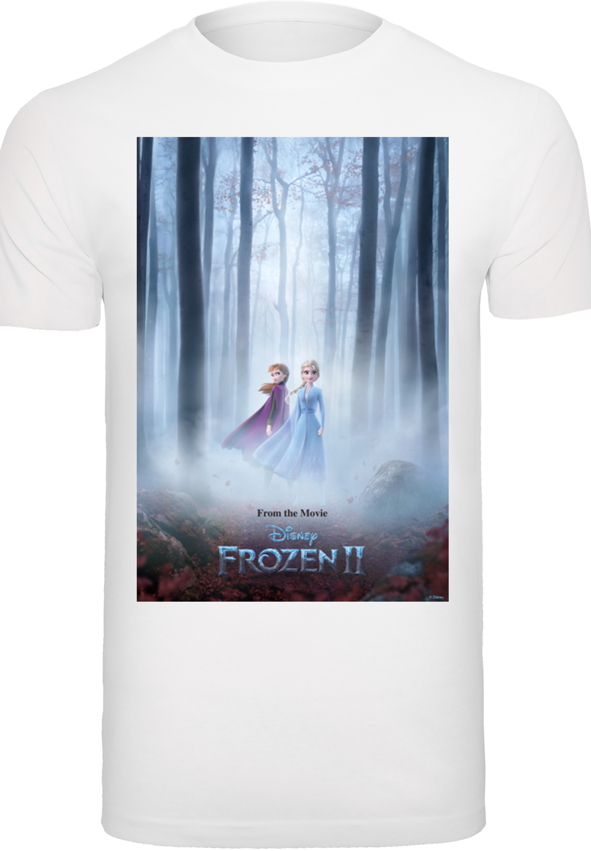 F4NT4STIC T-Shirt »Disney Frozen 2 Movie Film Poster«, Herren,Premium Merch,Regular-Fit,Basic,Bedruckt