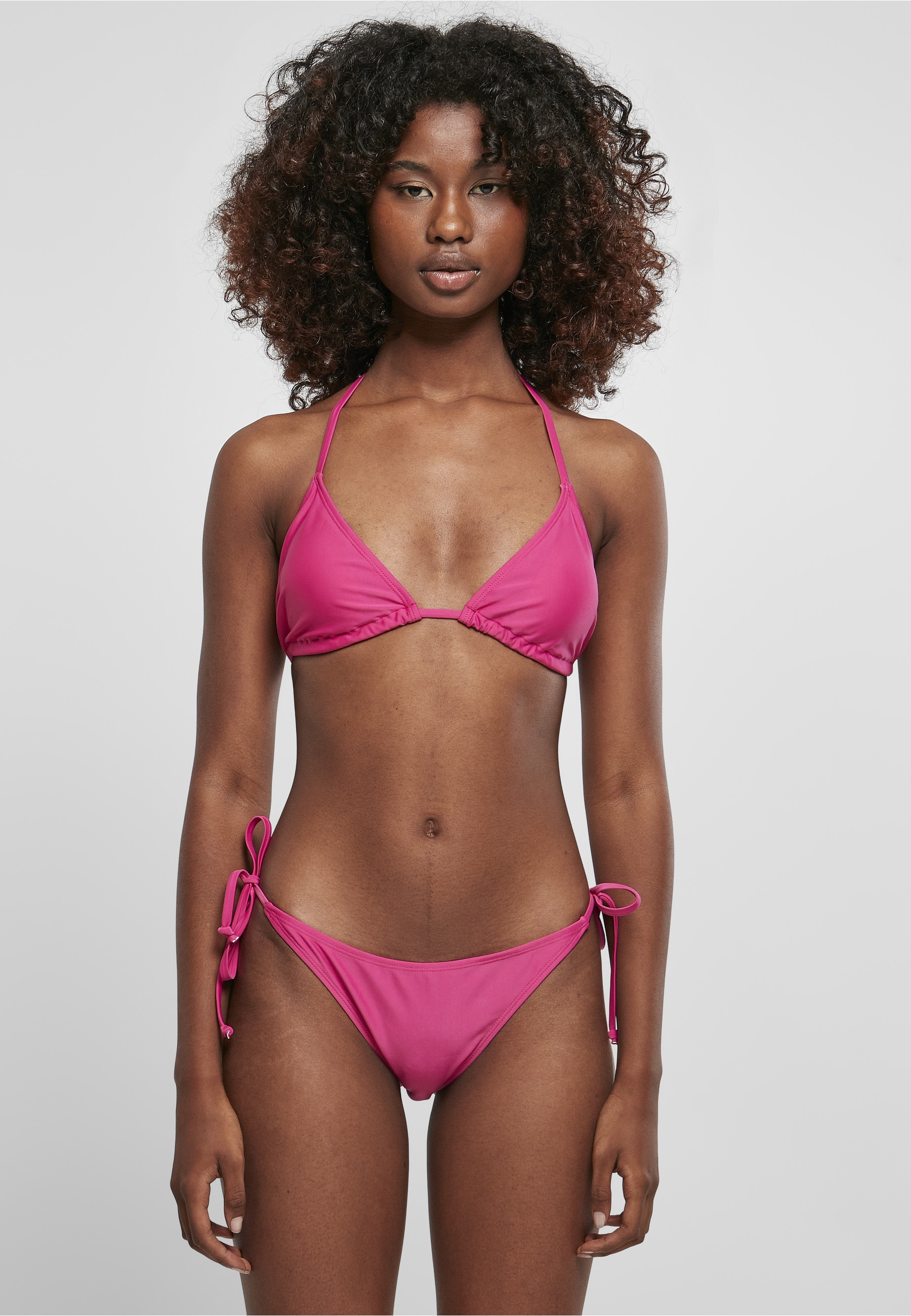 URBAN CLASSICS Bügel-Bikini »Urban Classics Damen Ladies Recycled Triangle Bikini«