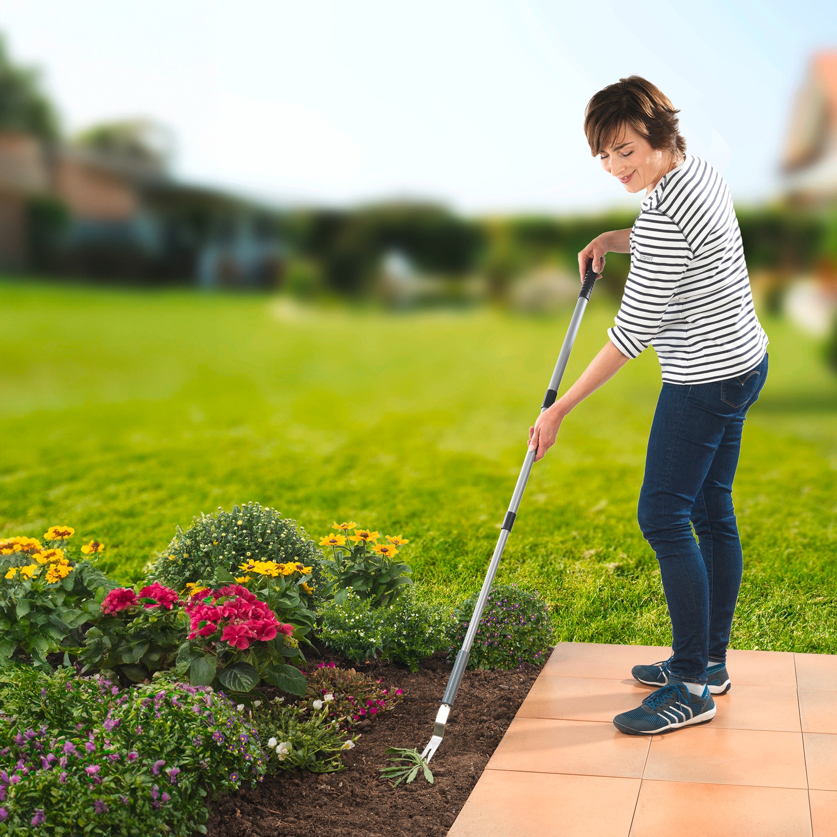 Maximex Unkrautstecher »inkl. Teleskopstiel« ausziehbar von 56 - 122 cm