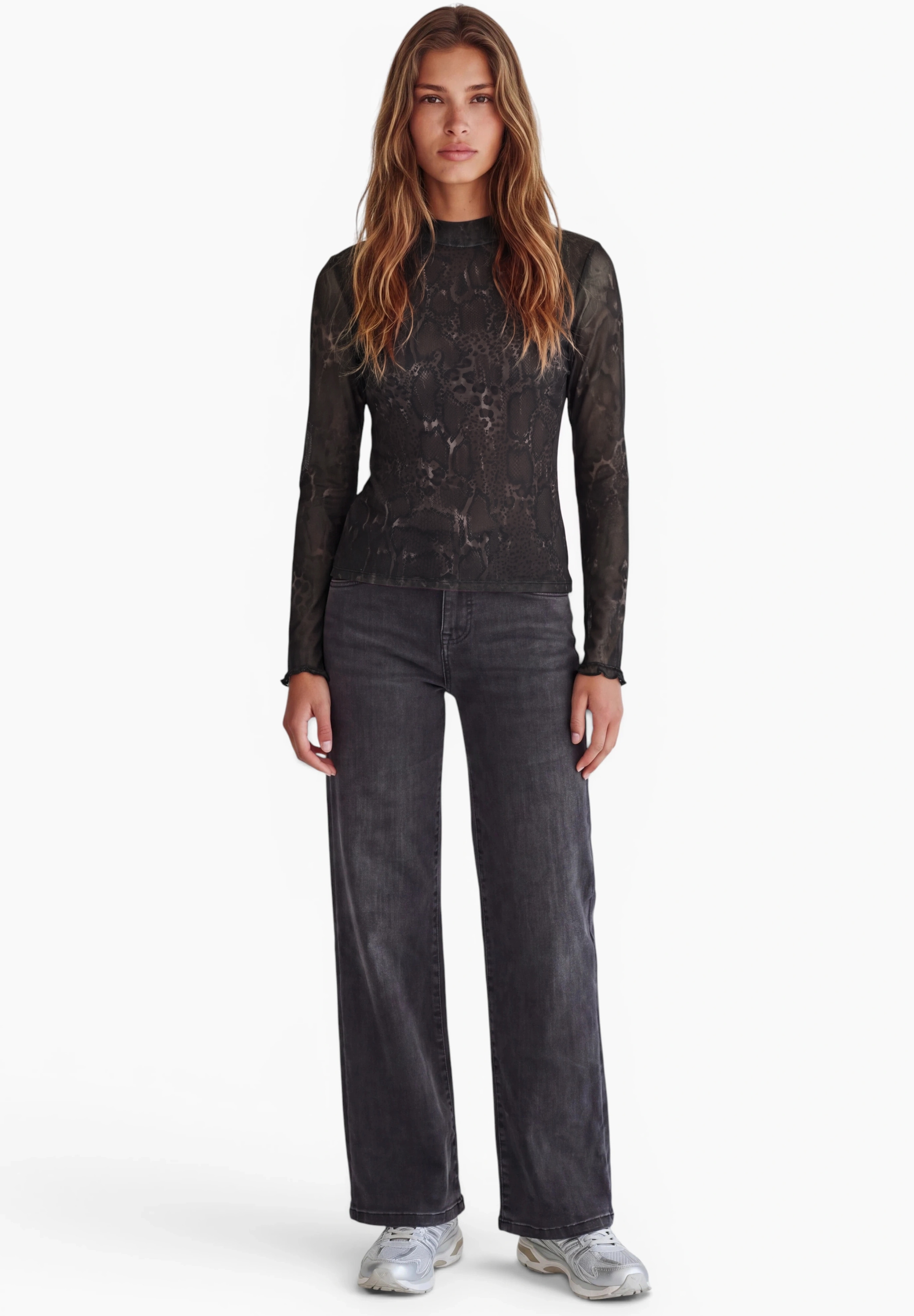STREET ONE STUDIO Langarmshirt mit Turtleneck