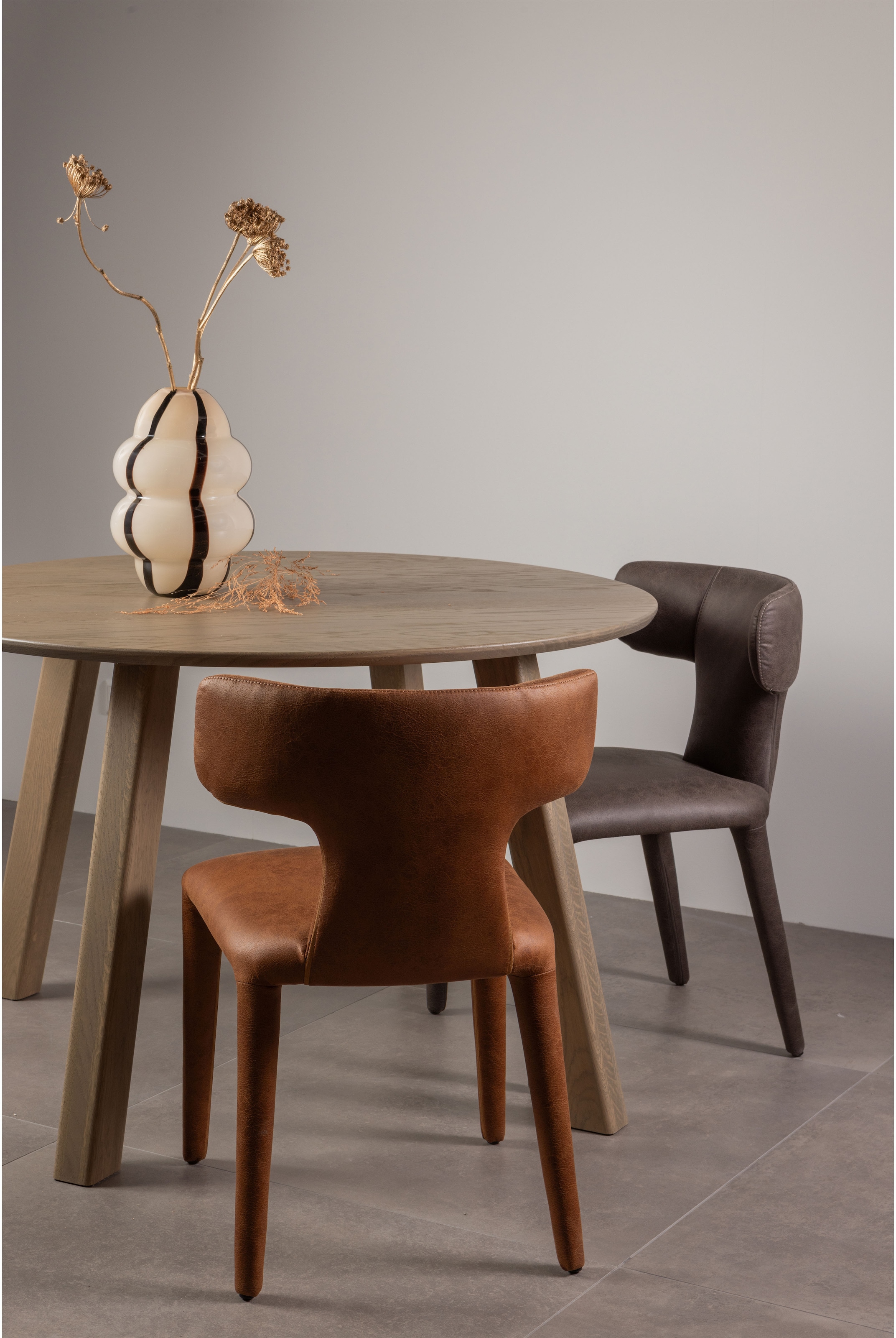 WOOOD Esszimmerstuhl »Permit aus Kunstleder komplett gepolstert H 78 x B 52 cm« (Set) 2 Stk.(Set, 2 St) Sehr hohe Verschleißfestigkeit, Breite 52 cm