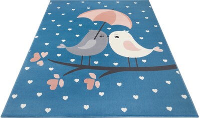 HANSE Home Kinderteppich »Love Birds«, rechteckig, 9 mm Höhe, Liebe, Tiermotiv,... kaufen