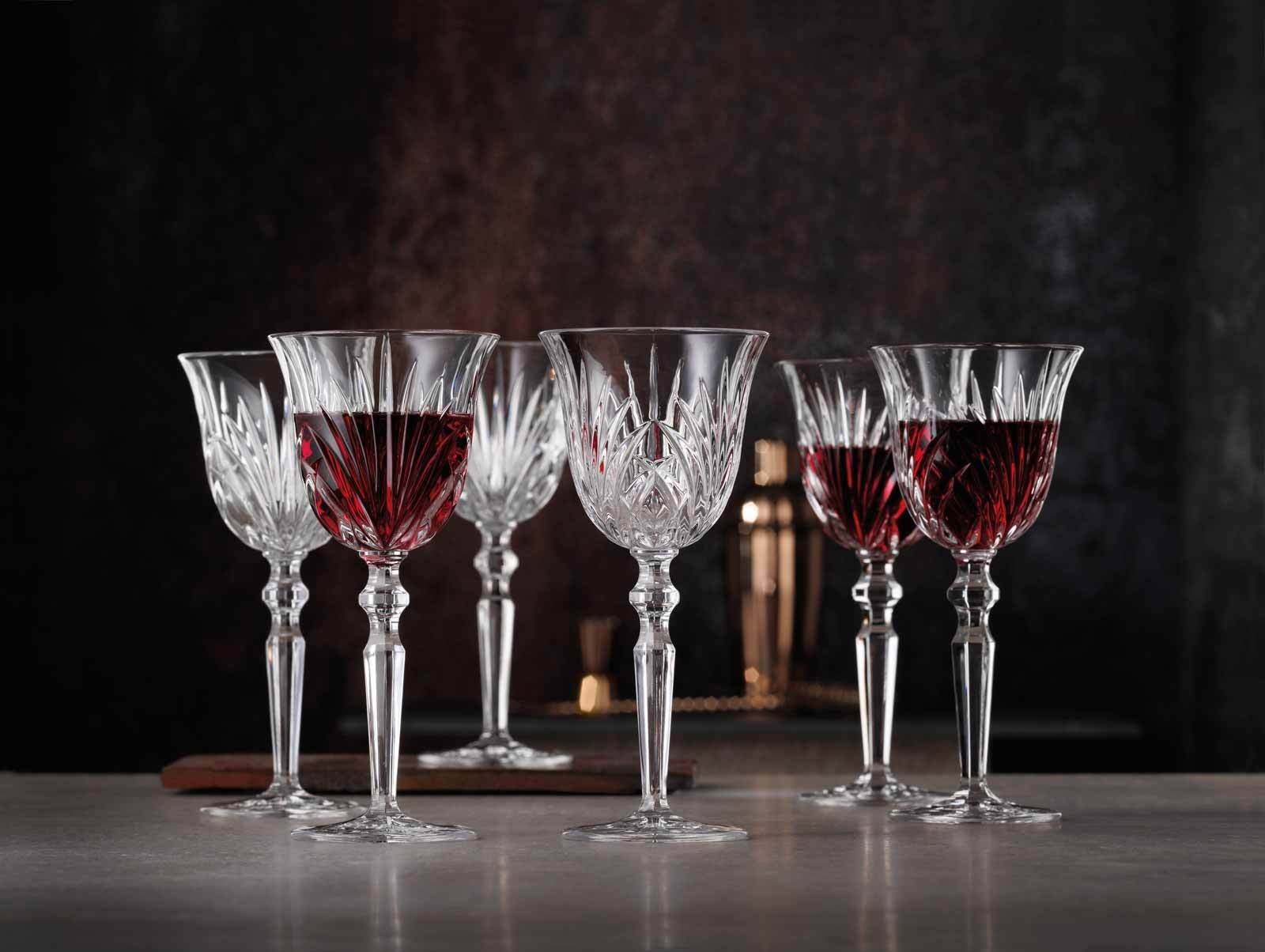 Nachtmann Rotweinglas »Rotweingläser Palais 230 ml 6er Set transparent«