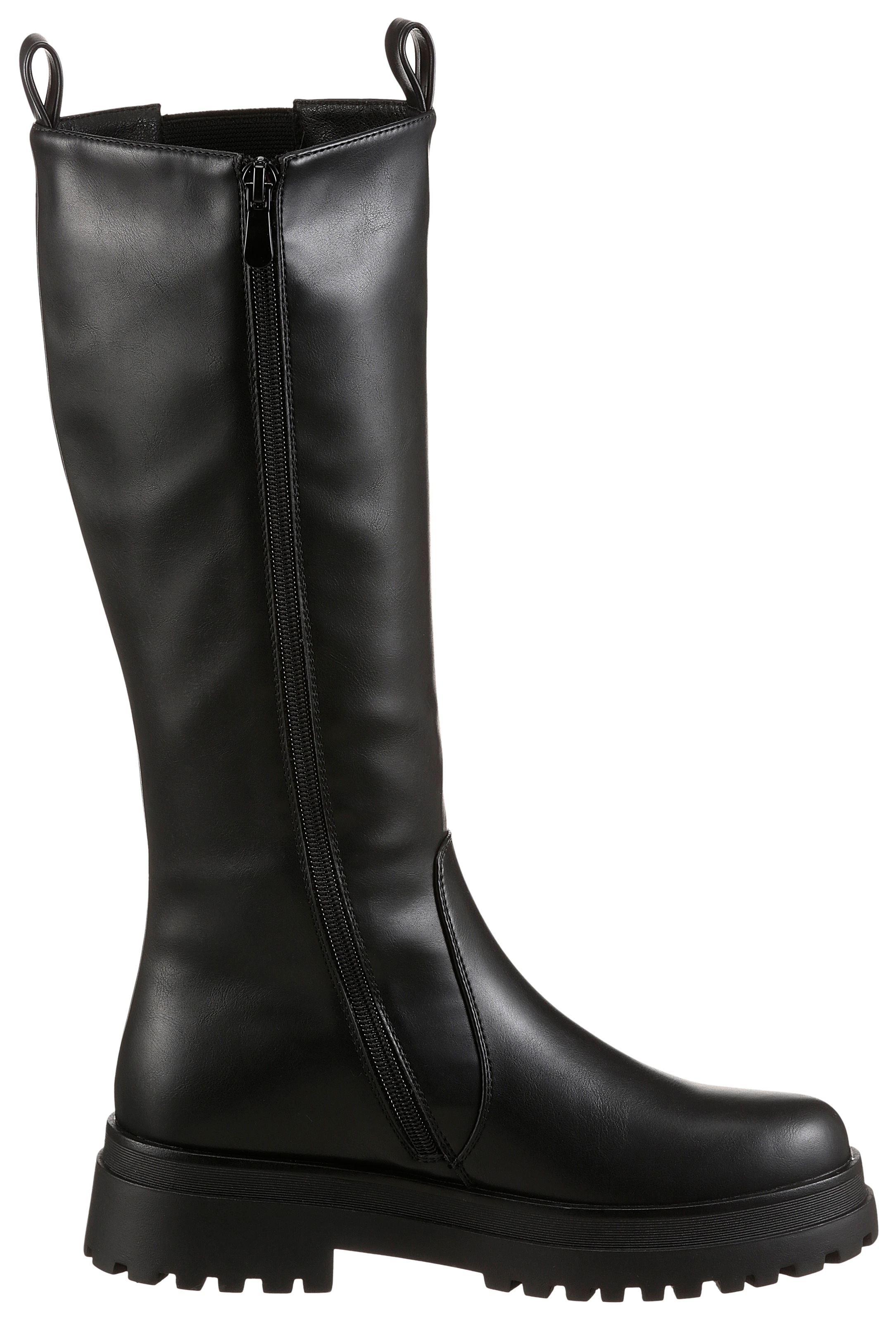 Aniston SHOES Stiefel, mit Stretcheinsatz und Reißverschluss - NEUE KOLLEKTION