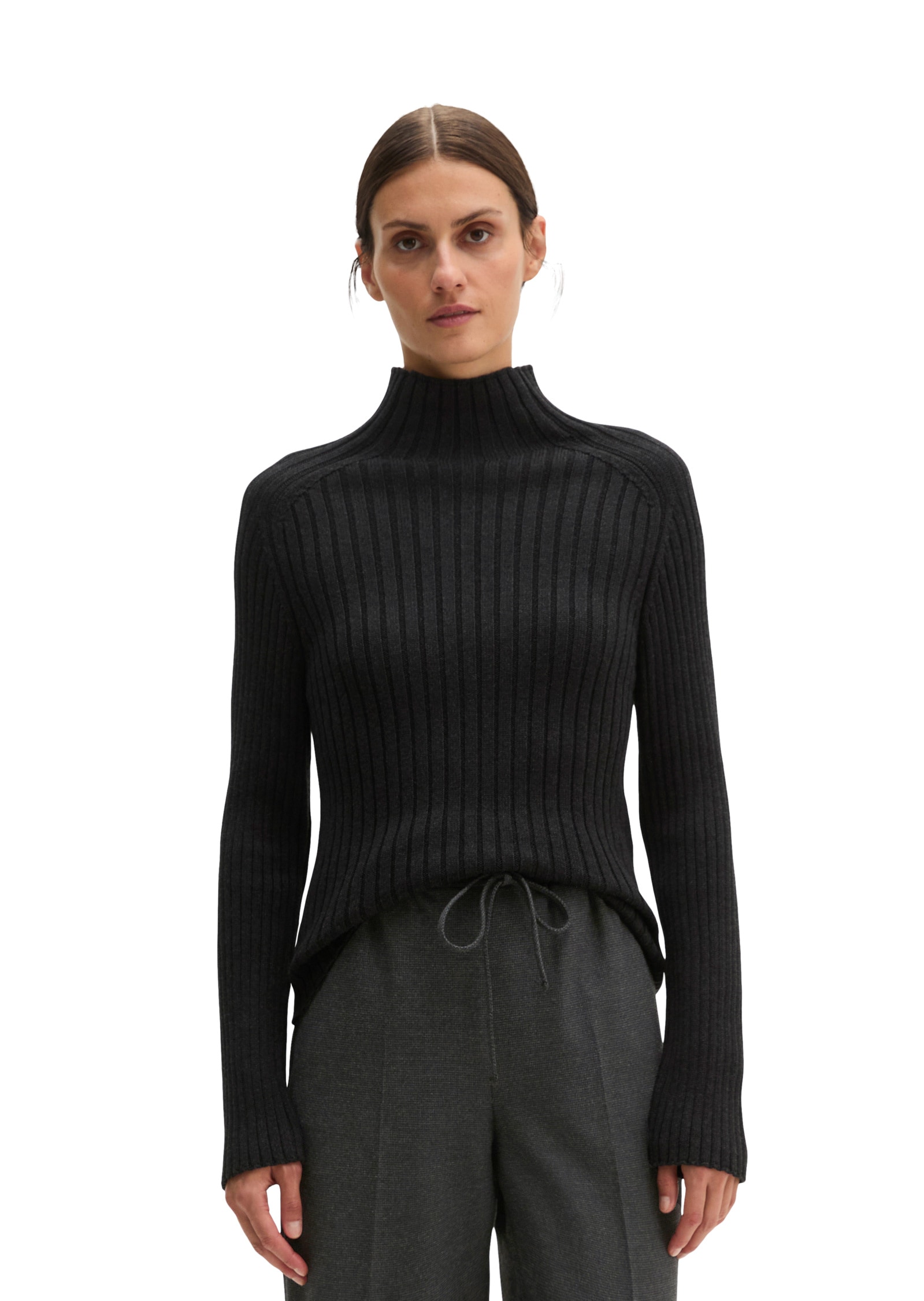 Marc OPolo Stehkragenpullover "aus Heavy Weight Cotton"