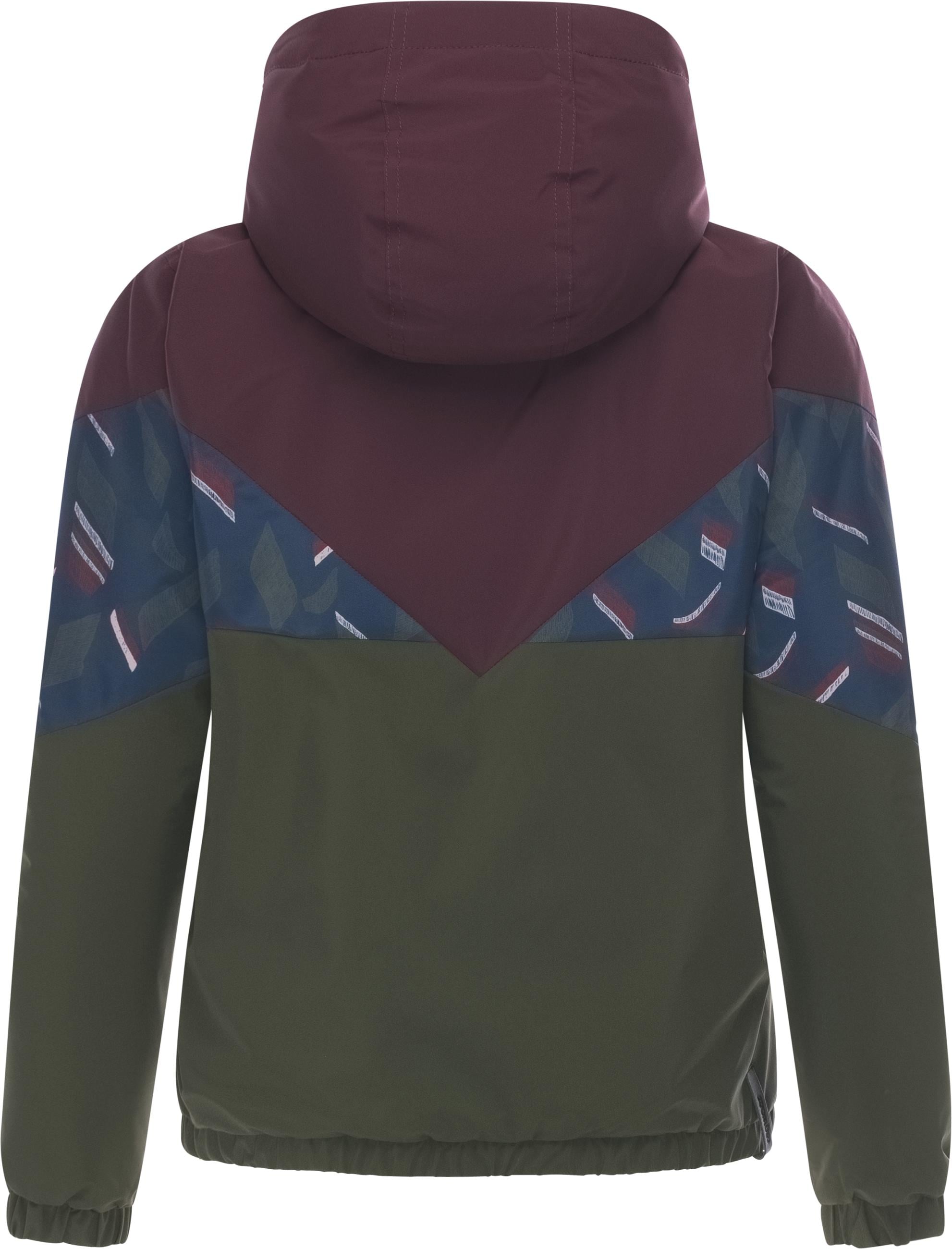 Ragwear Regenjacke »Rochele Warm YOUMODO«, mit Kapuze, wasserdichte Damen Funktionsjacke mit Kapuze
