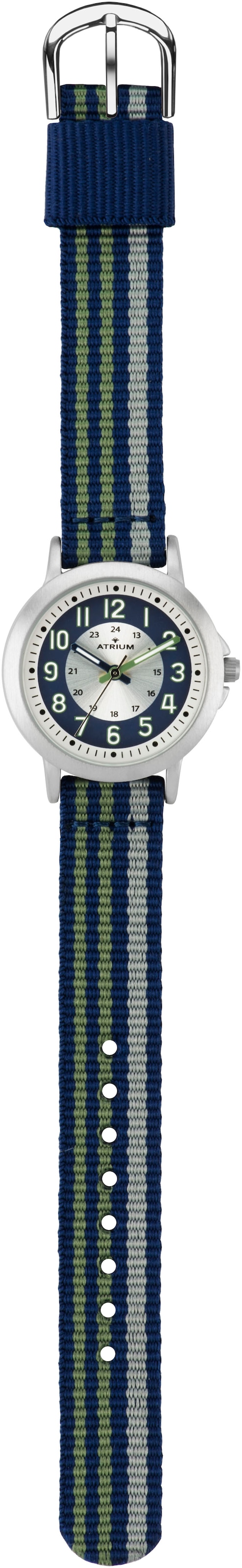 Atrium Quarzuhr, Armbanduhr,Kinderuhr,Lernuhr,Mädchen, Jungen,Schulanfang,Geschenkidee