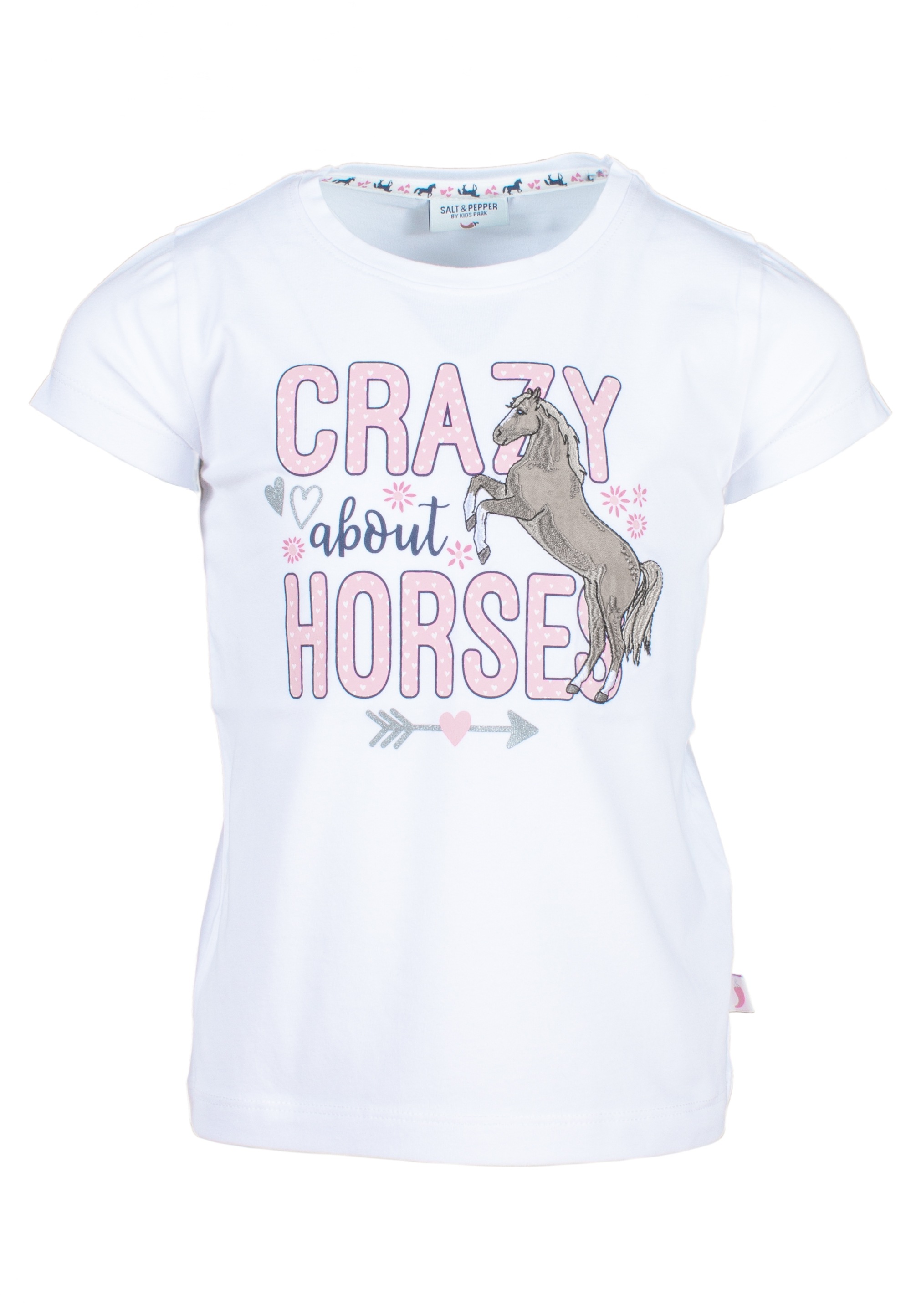 SALT AND PEPPER T-Shirt »Crazy Horses«, (2 tlg.), mit schönen Pferde-Motiven