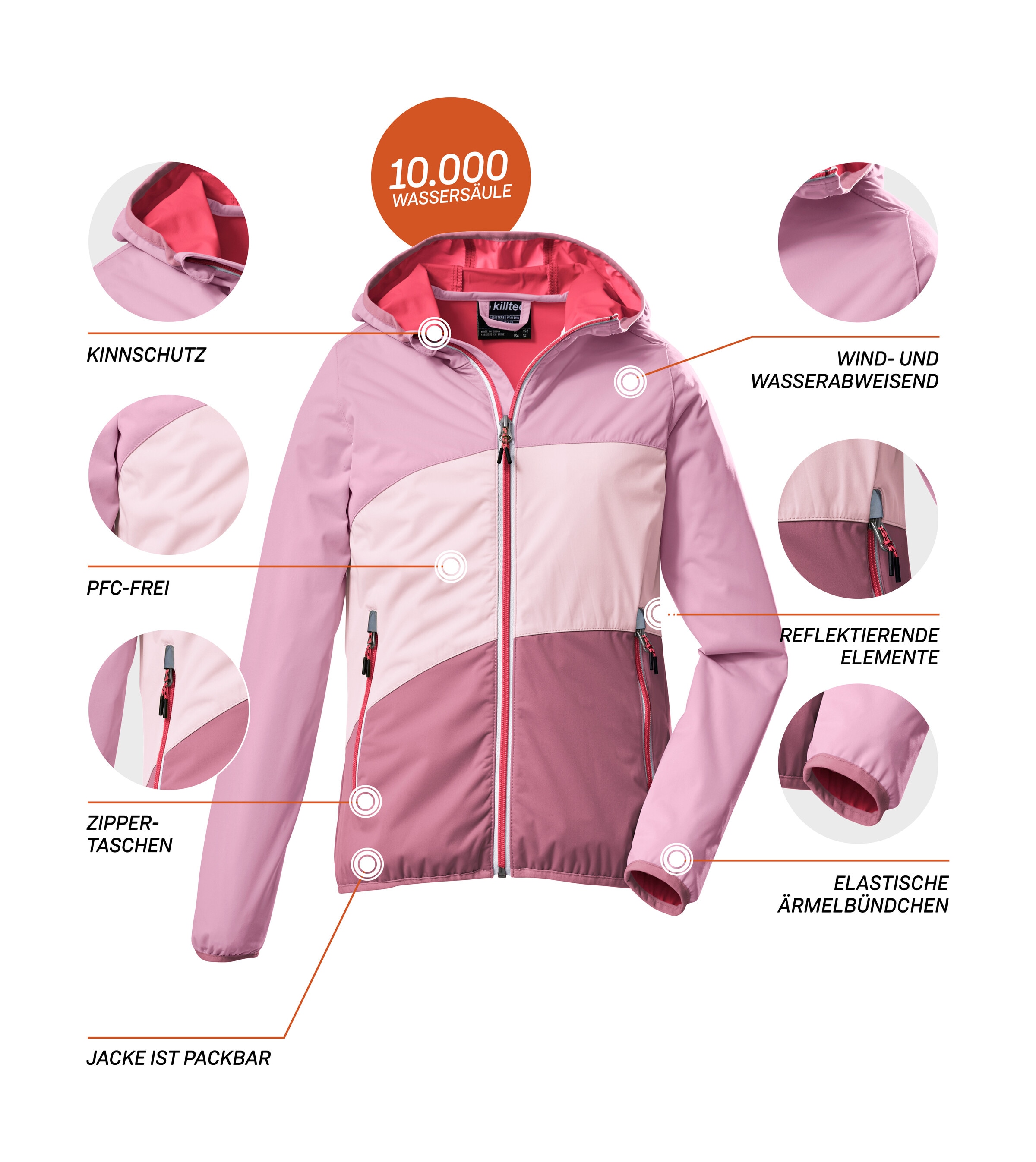 Killtec Outdoorjacke »KOS 207 GRLS JCKT«
