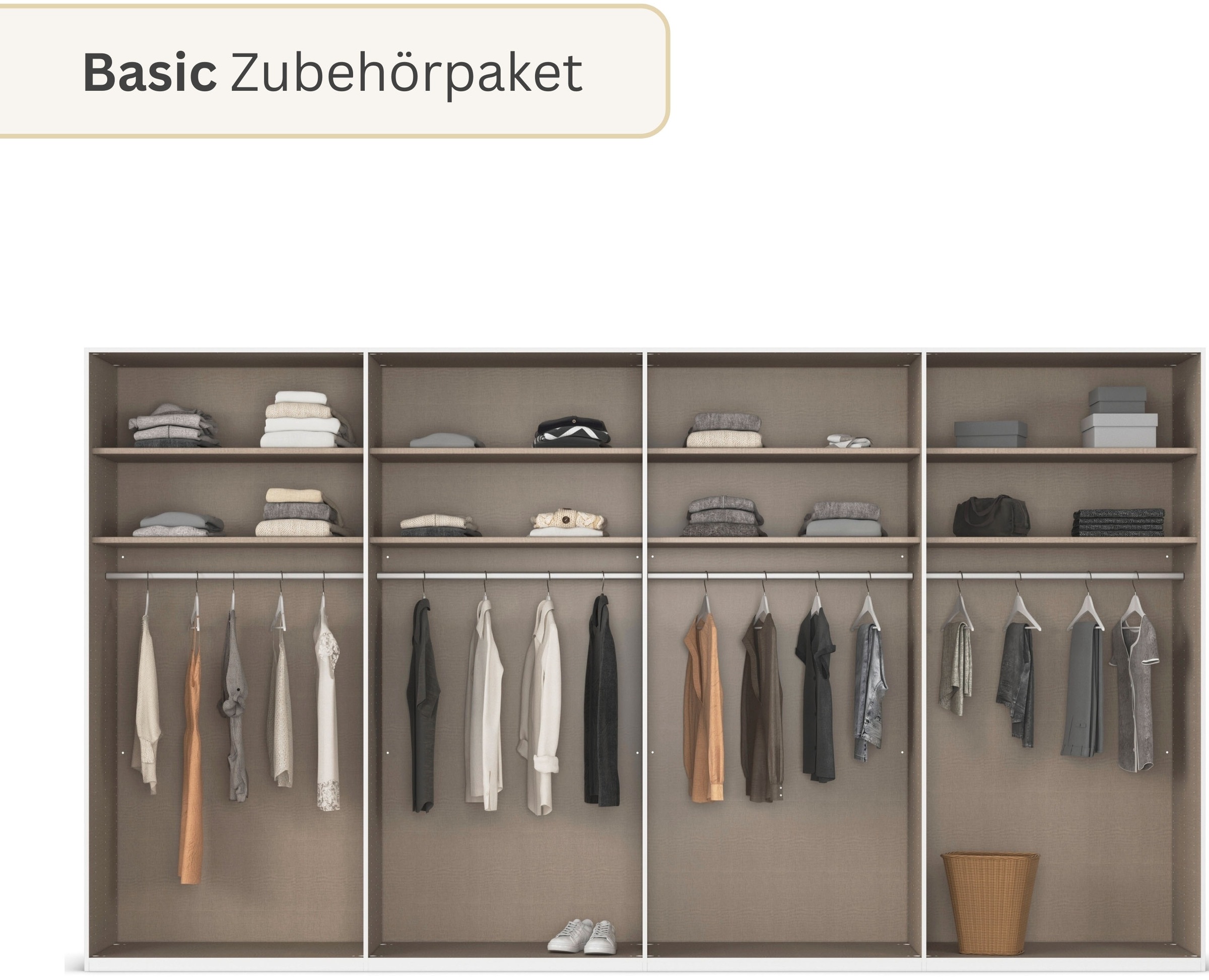 rauch Drehtürenschrank "Kleiderschrank Schrank Garderobe Wäscheschrank BEST günstig online kaufen