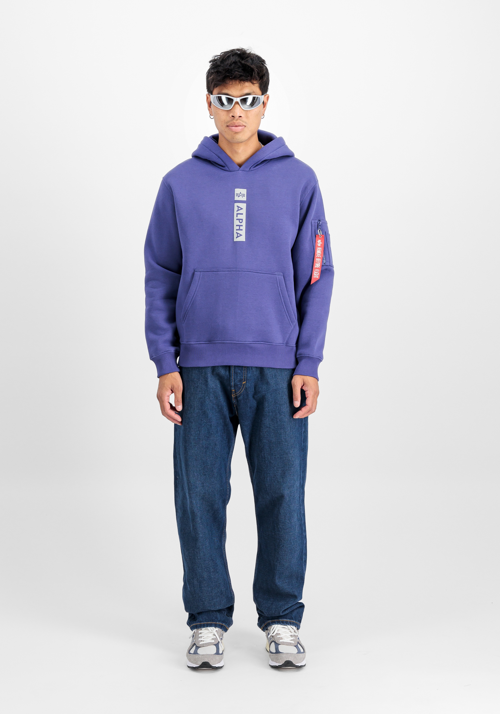 Alpha Industries Hoodie »Alpha Industries Men - Hoodies Alpha Puff Print Hoodie«