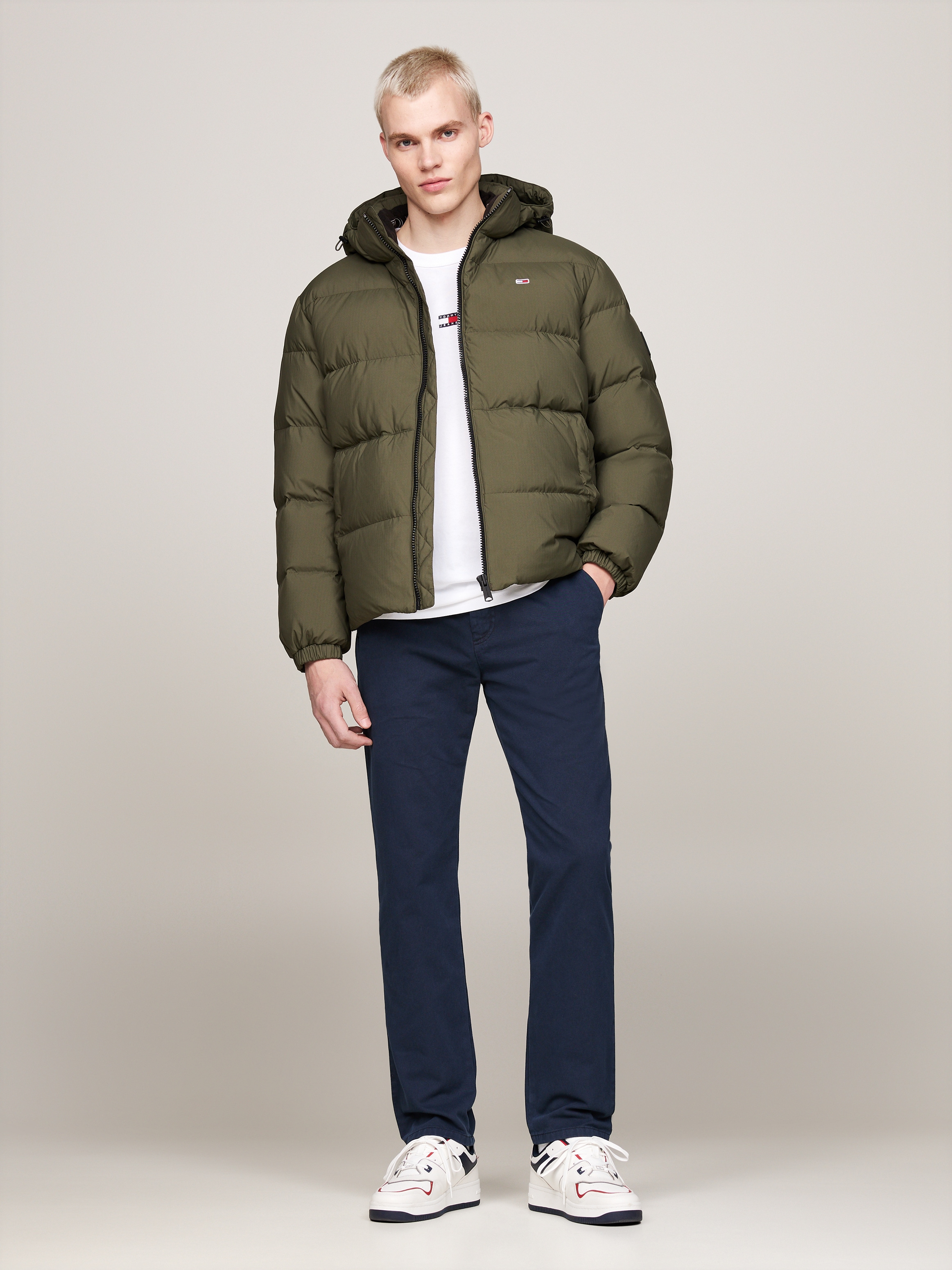 Tommy Jeans Steppjacke "TJM ESSENTIAL DOWN JACKET EXT", mit Kapuze günstig online kaufen