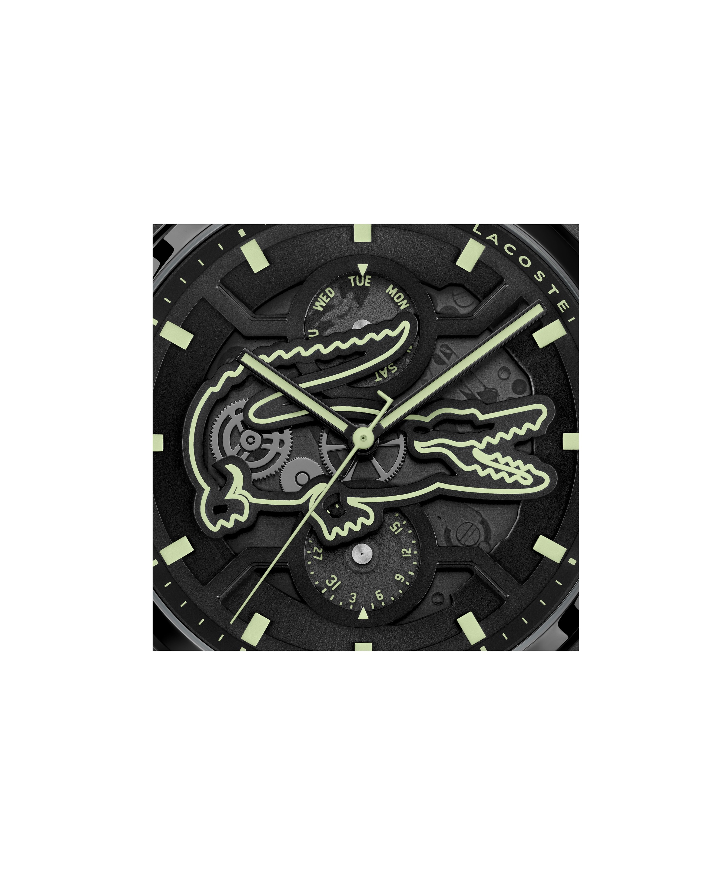 Lacoste Multifunktionsuhr »ARTHOR« Quarzuhr, Armbanduhr, Herrenuhr, Silikonarmband, analog