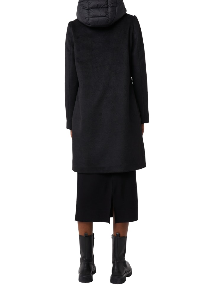 comma casual identity Kurzmantel, mit herausnehmbarem Steppeinsatz