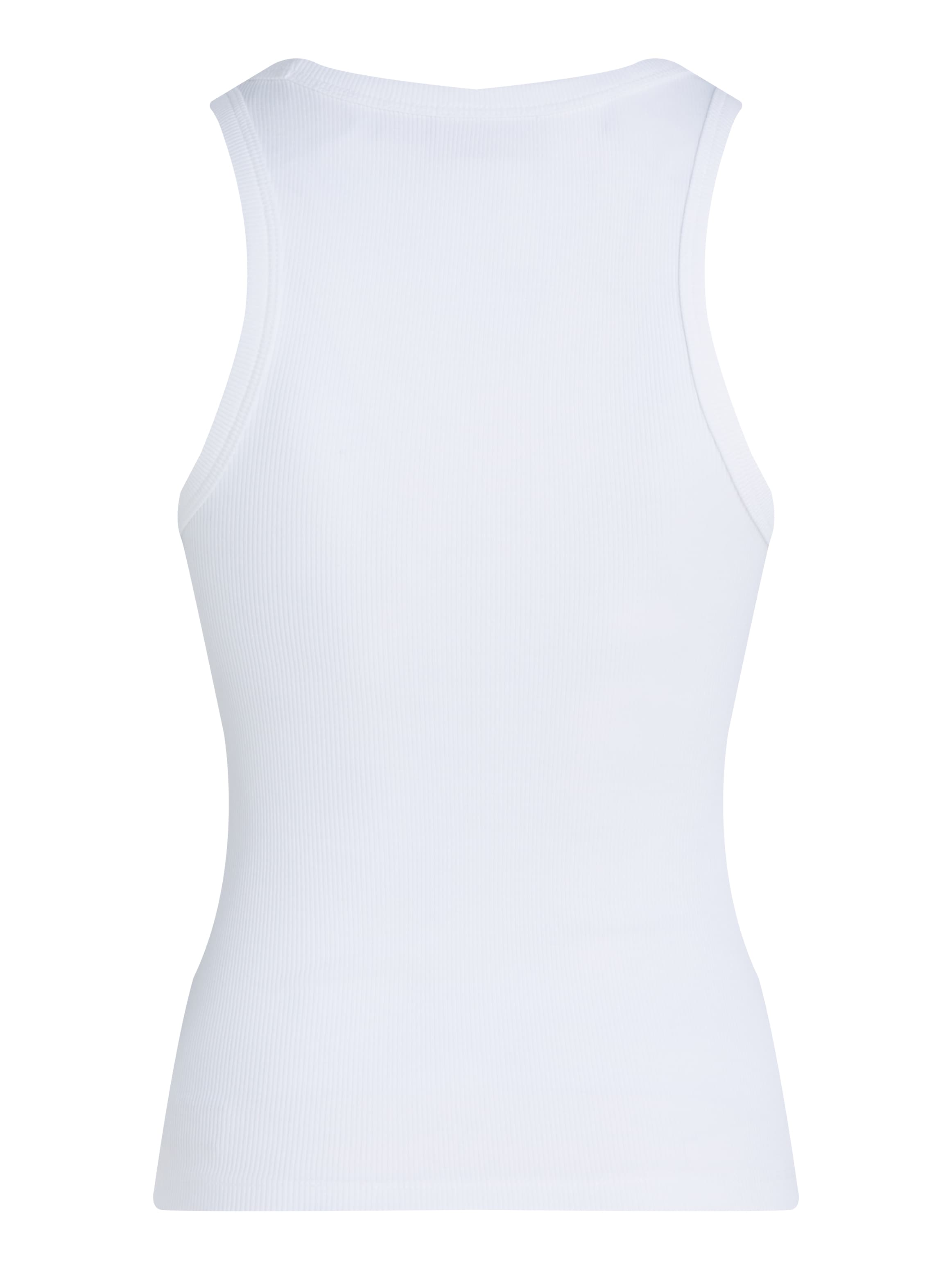 Calvin Klein Jeans Tanktop »WOVEN LABEL RIB TANK TOP«, mit Logodruck