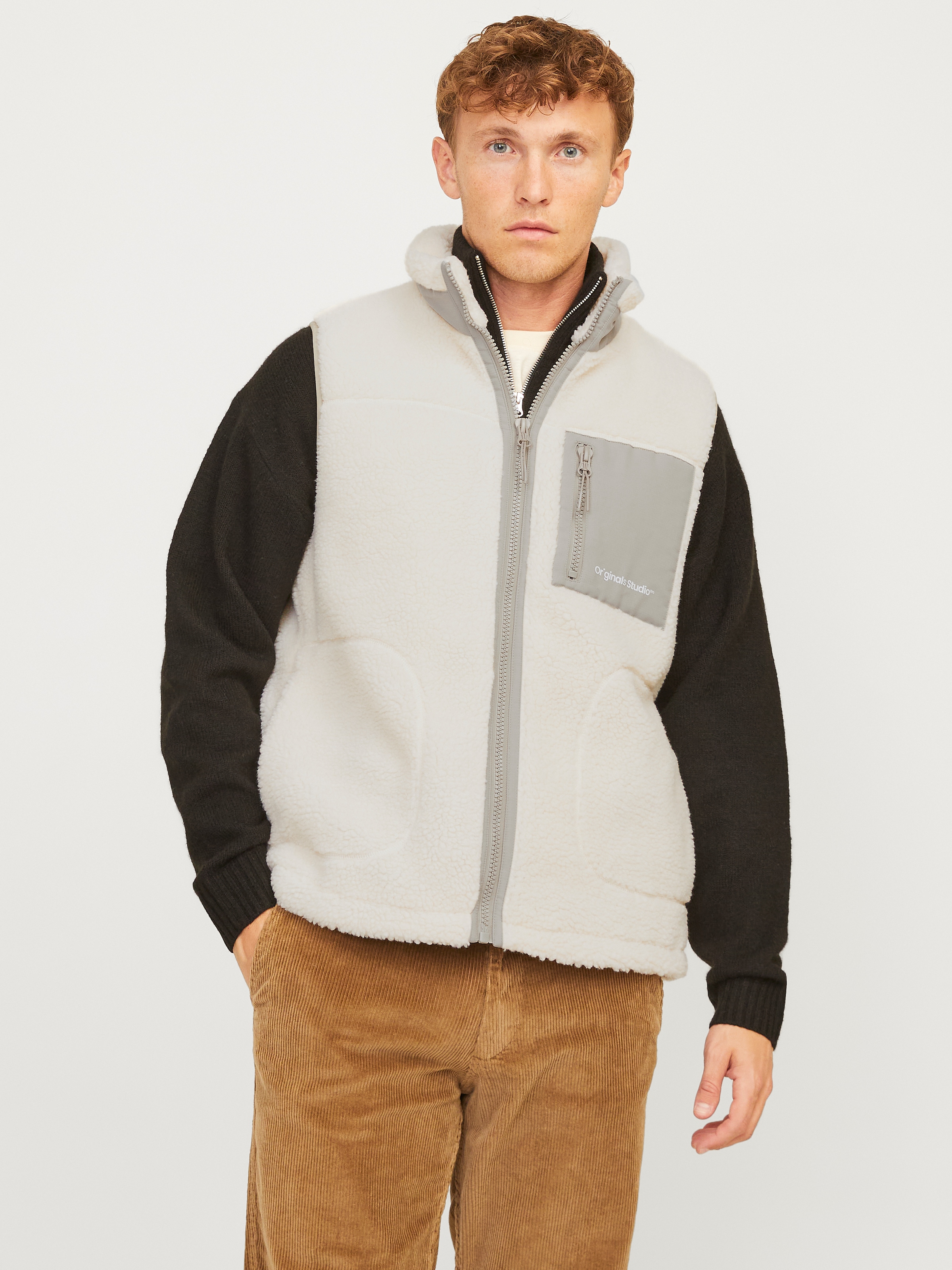 Jack & Jones Steppweste "JORVESTERBRO TEDDY BODYWARMER AW24 NOOS"