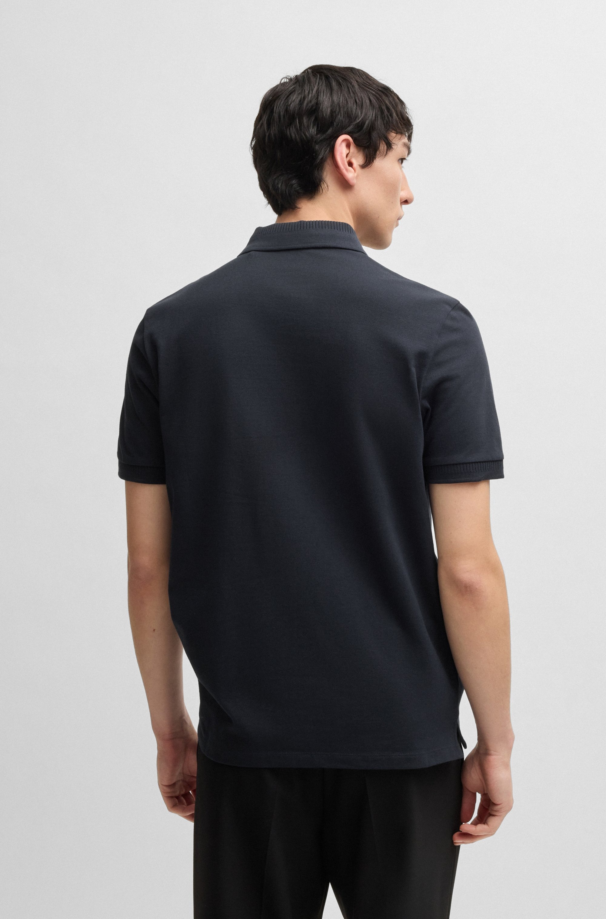 HUGO Poloshirt "Dereso" Slim Fit, Kurzarm, HUGO Weblabel günstig online kaufen