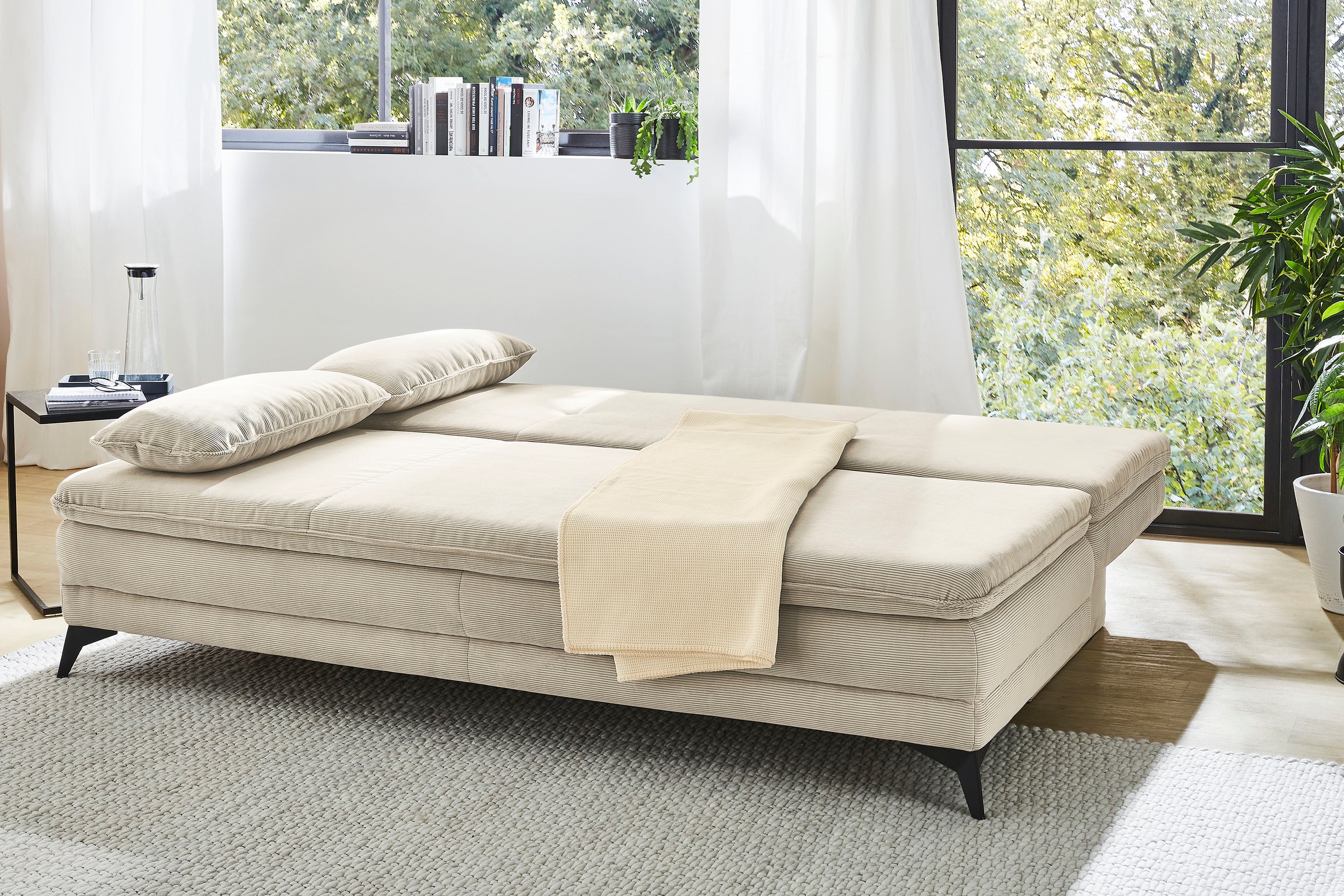 Jockenhöfer Gruppe Schlafsofa "Laurin", als Dauerschläfer geeignet, Bettfun günstig online kaufen