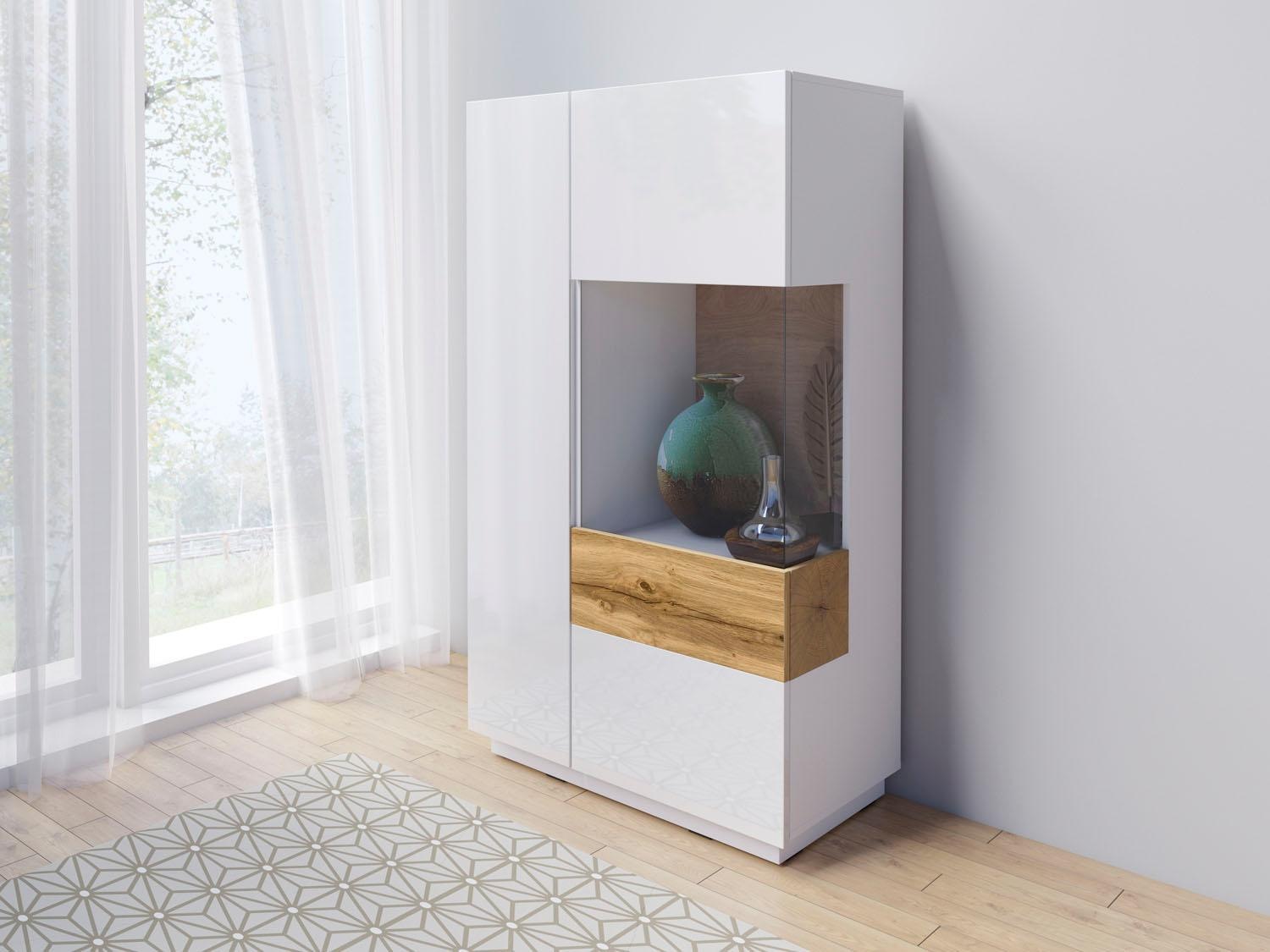 INOSIGN Vitrine "SILKE", Höhe 138,5 cm günstig online kaufen