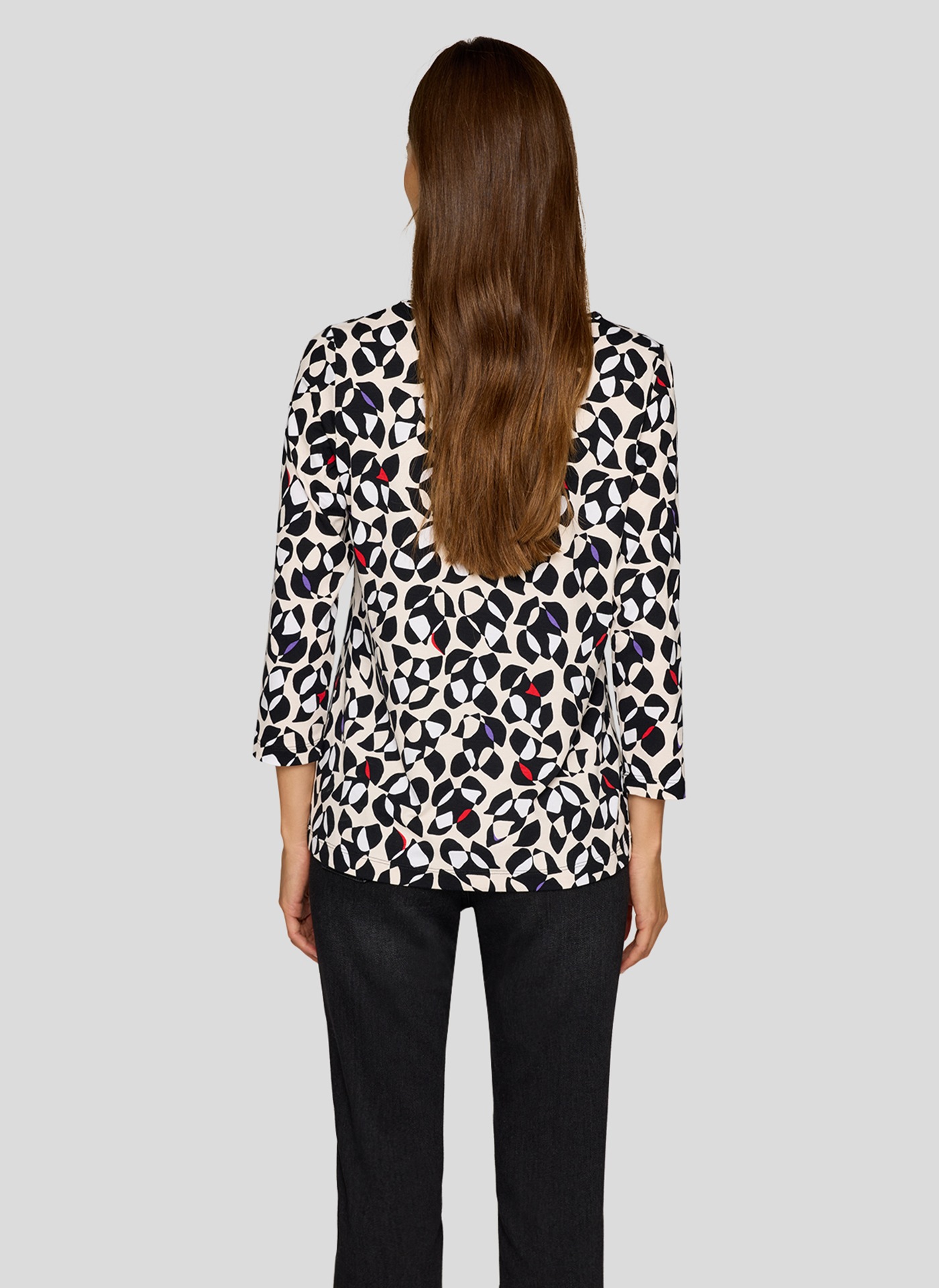 Thumbnail - Rabe 3/4-Arm-Shirt mit All-Over Print