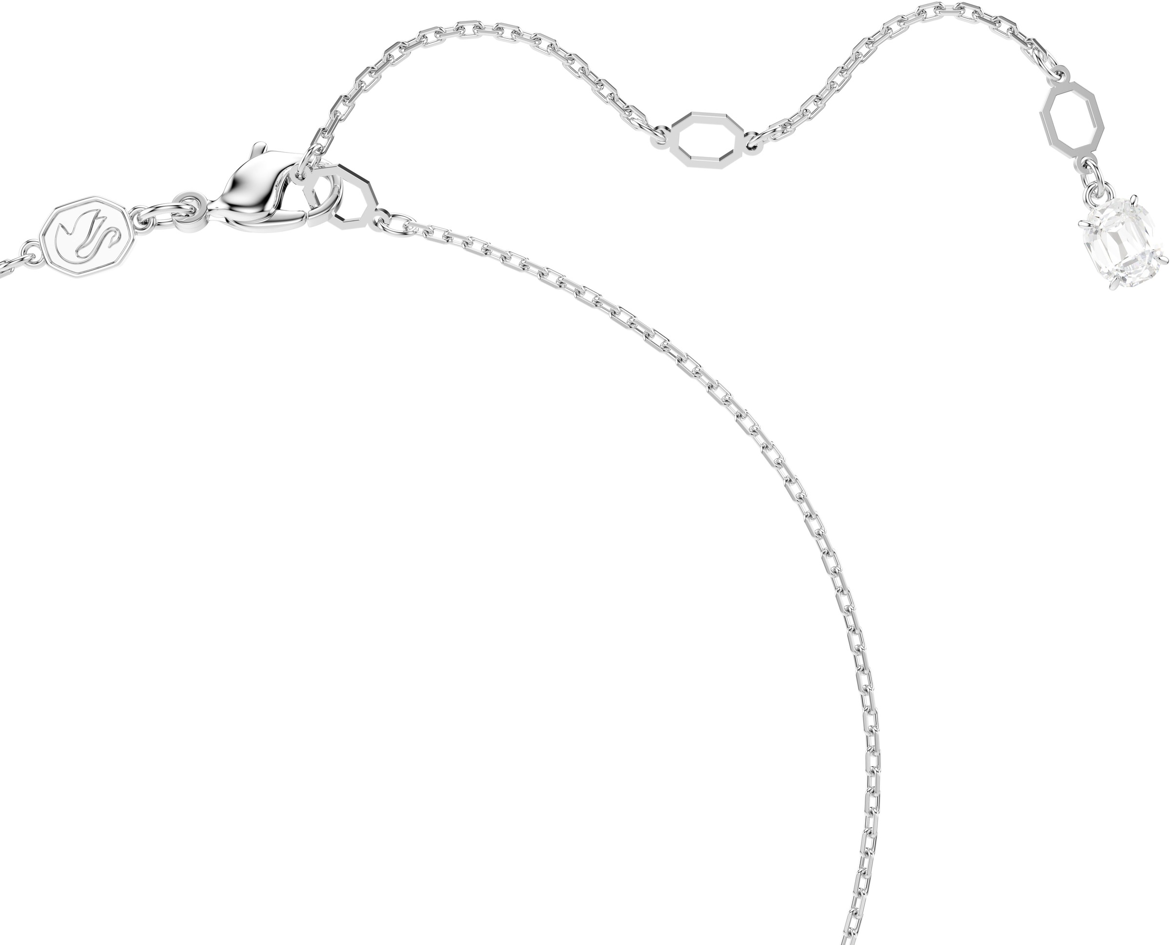 Swarovski Kette mit Anhänger »Schmuck Geschenk Halskette Matrix, 5688751, 5692265«, mit Swarovski® Zirkonia (synth.) - mit Swarovski® Perle