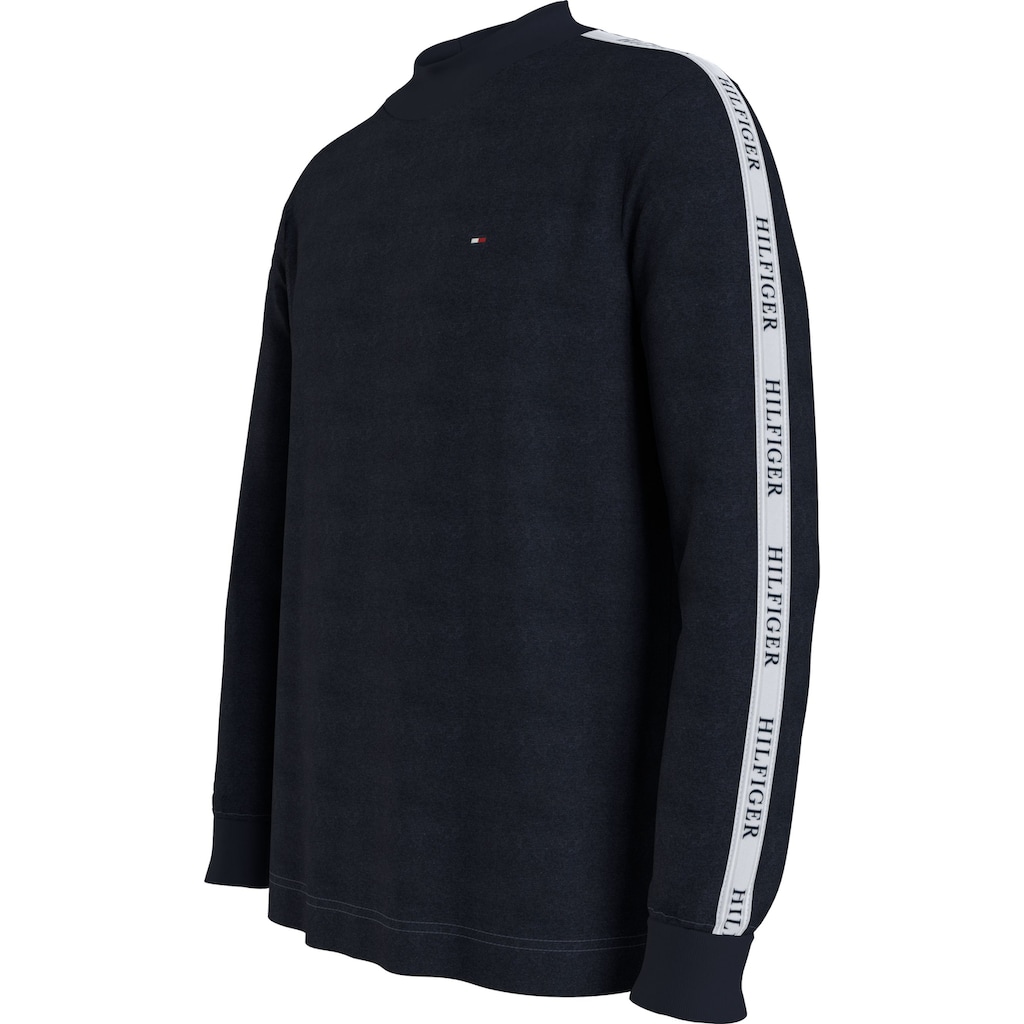 Tommy Hilfiger Langarmshirt »PREP TAPE MOCK NECK LS TEE«