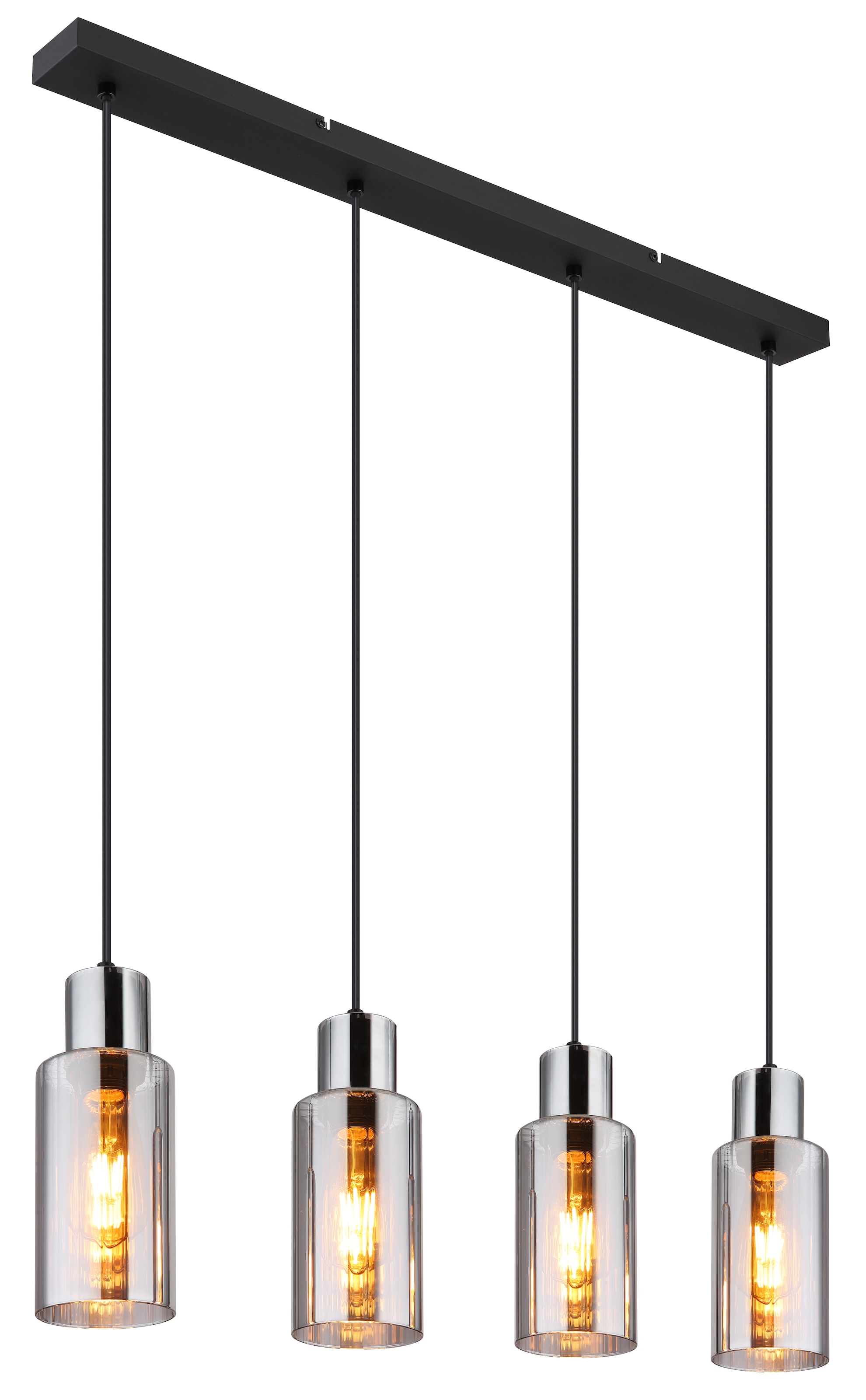 GLOBO LIGHTING Hängeleuchte »LIDARIA«, Leuchtmittel E27 | ohne Leuchtmittel, Hängelampe/Pendelleuchte/Esszimmer/Wohnzimmer/Esstisch