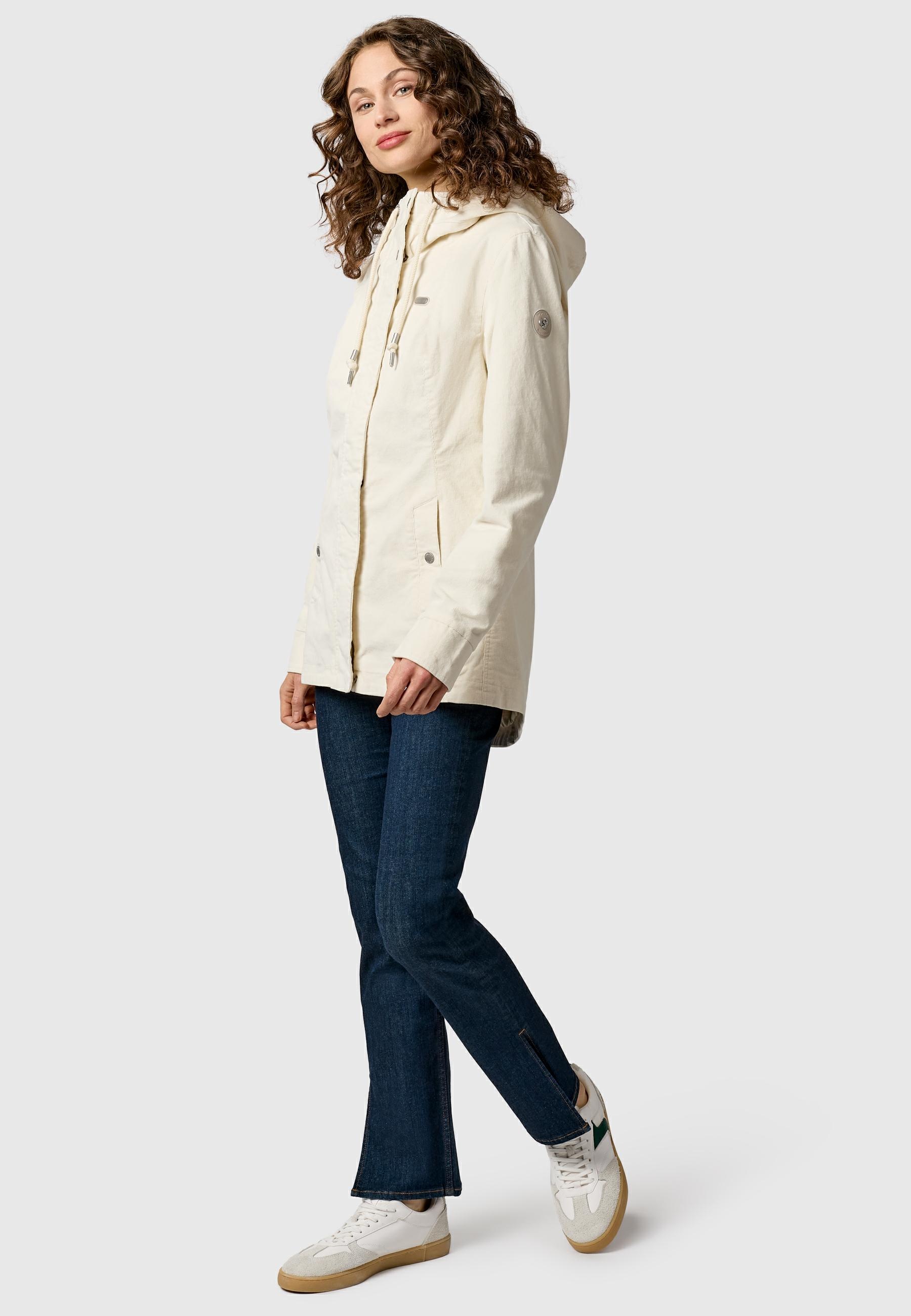 Ragwear Cordjacke »Alvena Cordy YOUMODO« mit Kapuze Sportliche leichte Kordjacke mit Kapuze