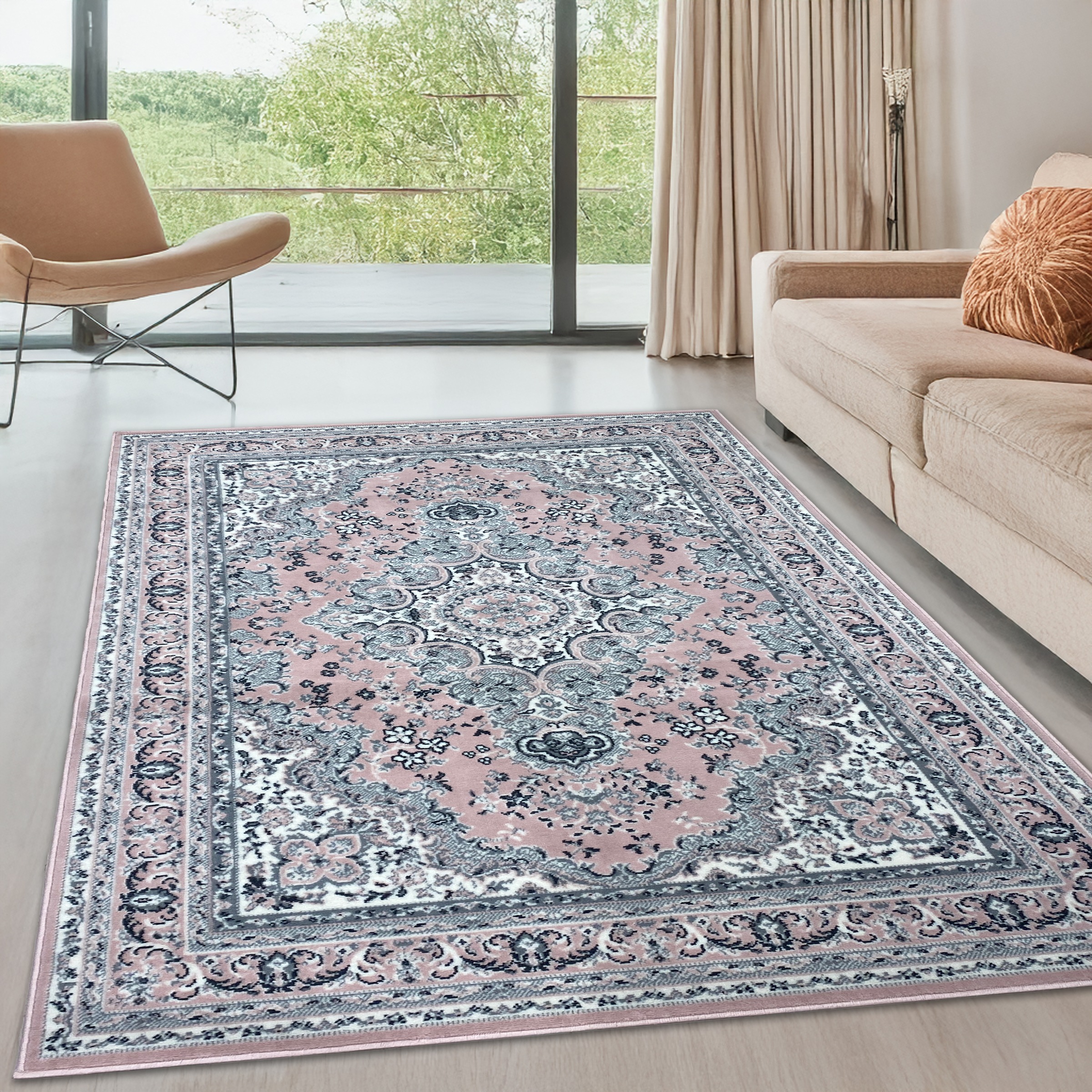 my home Teppich "Oriental, Made in Belgium" rechteckig 7 mm Höhe Orient-Opt günstig online kaufen