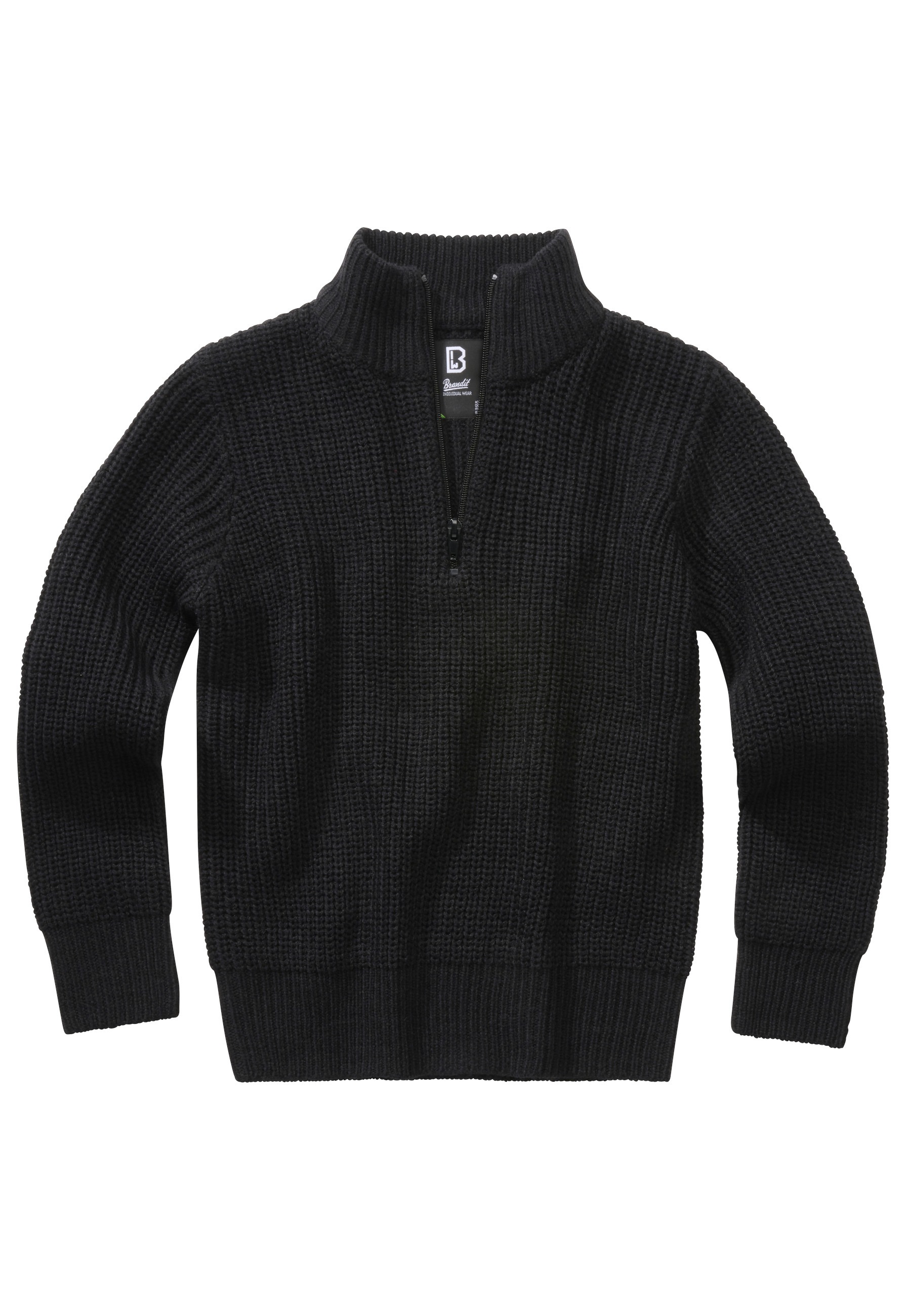 Brandit Rundhalspullover "Brandit Unisex Kids Marine Troyer Pullover" 1 Stk.