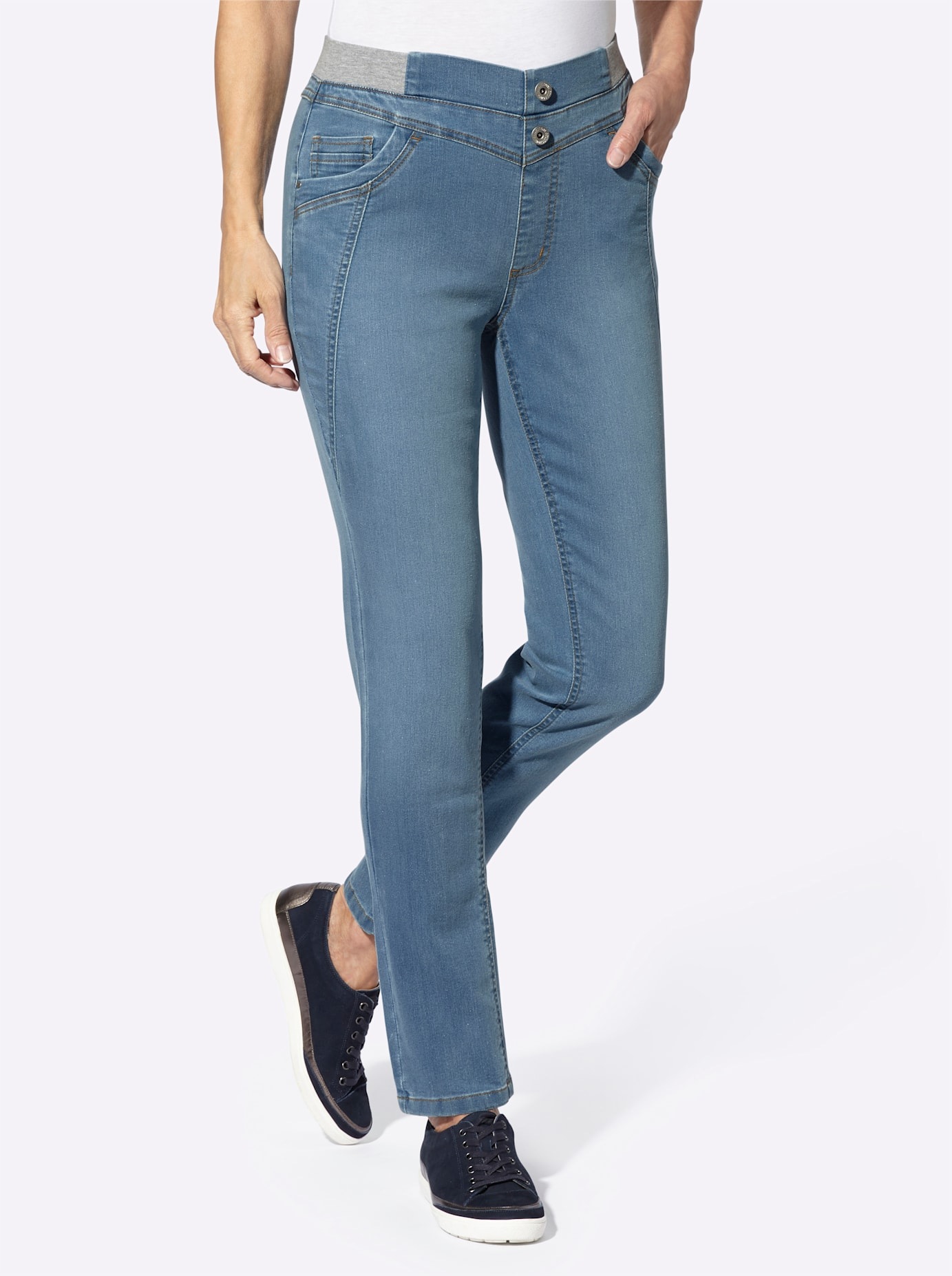 Casual Looks Bequeme Jeans 1 Stk. tlg. günstig online kaufen