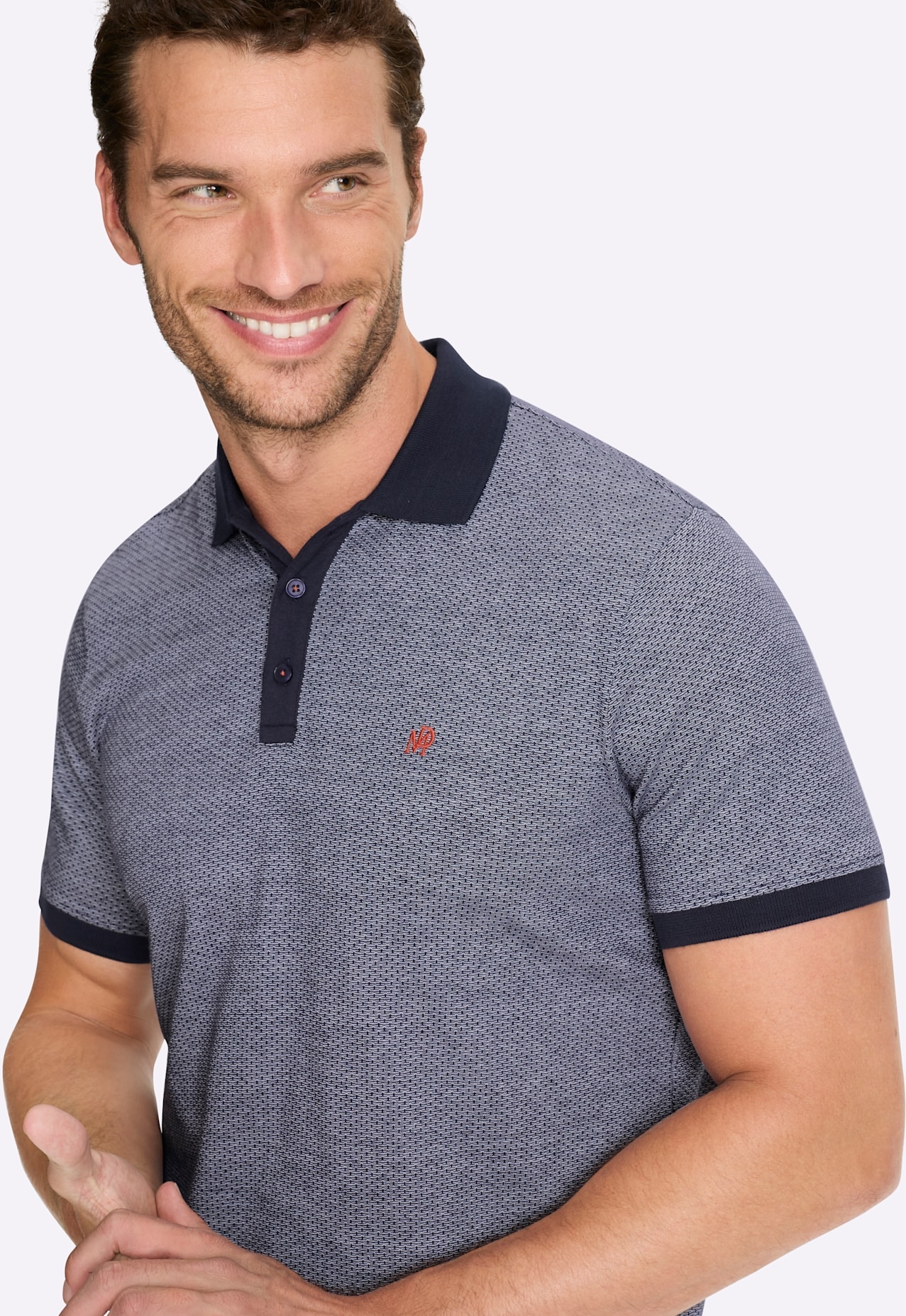 Marco Donati Kurzarmshirt »Kurzarm-Poloshirt« 1 tlg.