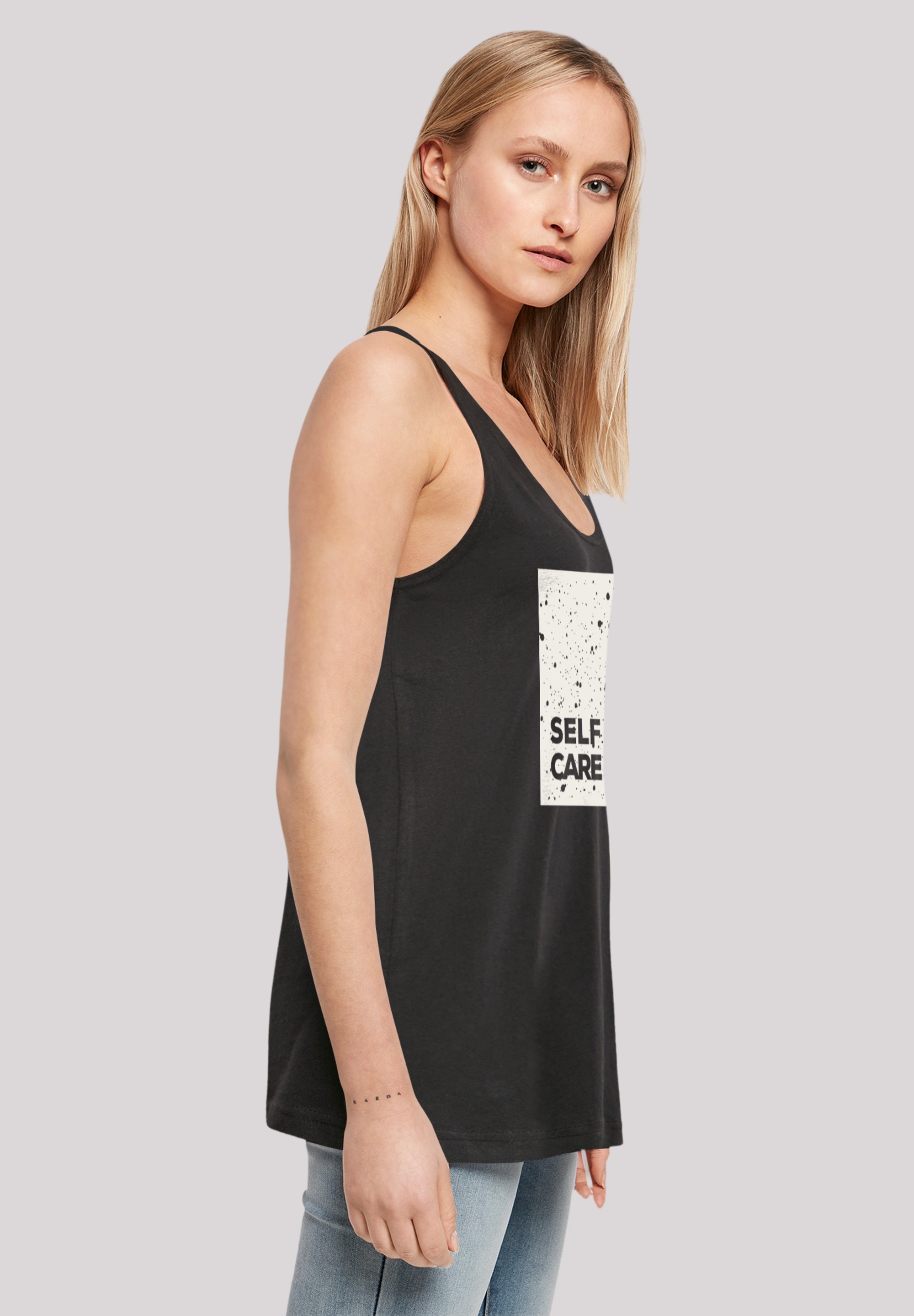 F4NT4STIC T-Shirt »SELF CARE«, Print