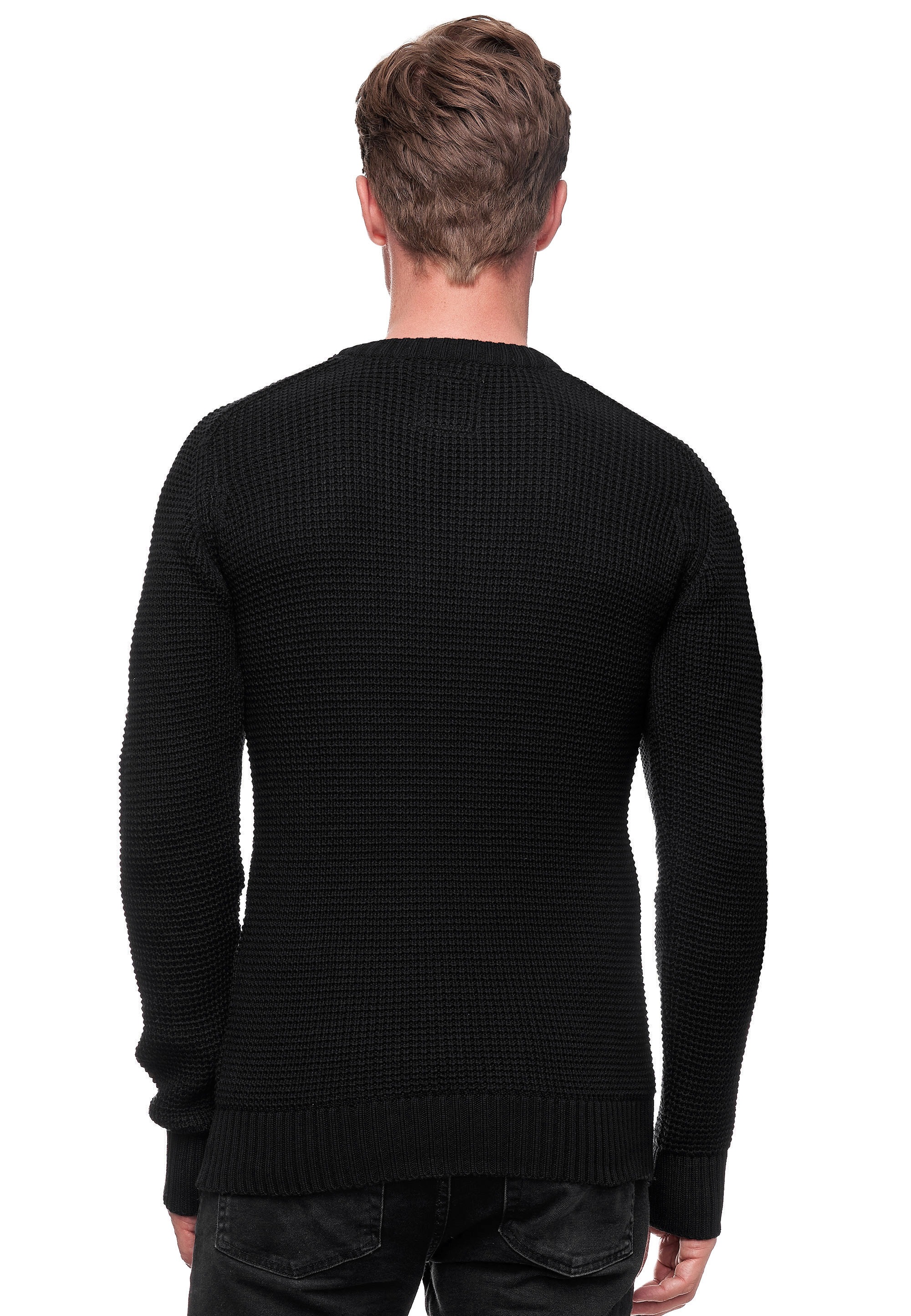 Rusty Neal Strickpullover, in sportlichem Design
