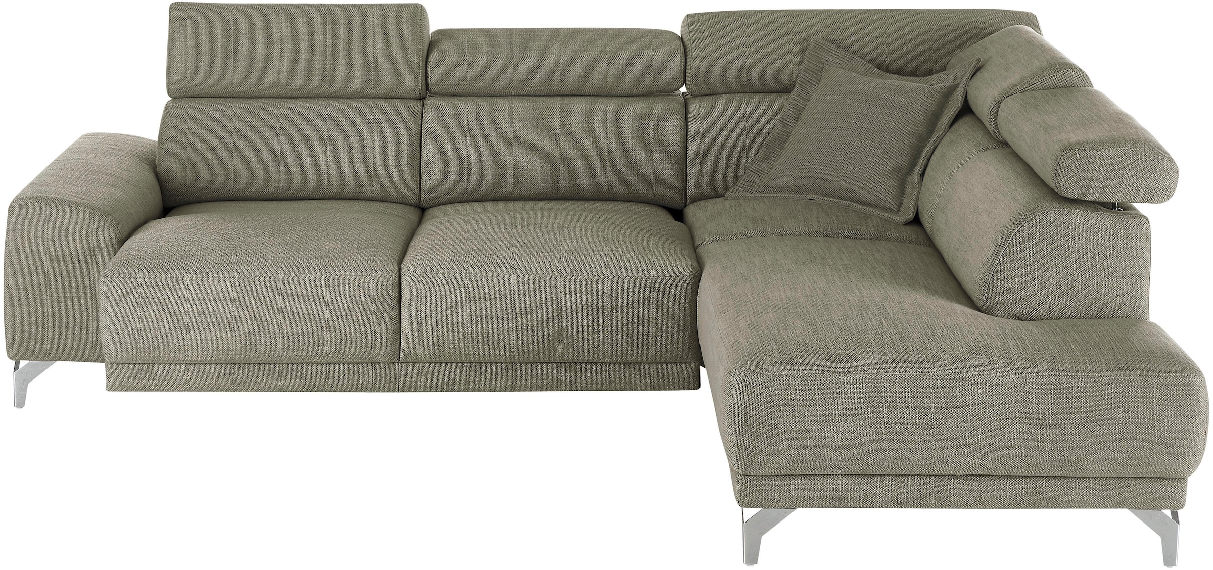 3C Candy Ecksofa "Greve Sofa immer mit manuelle Kopfteilverstellungen, mode günstig online kaufen