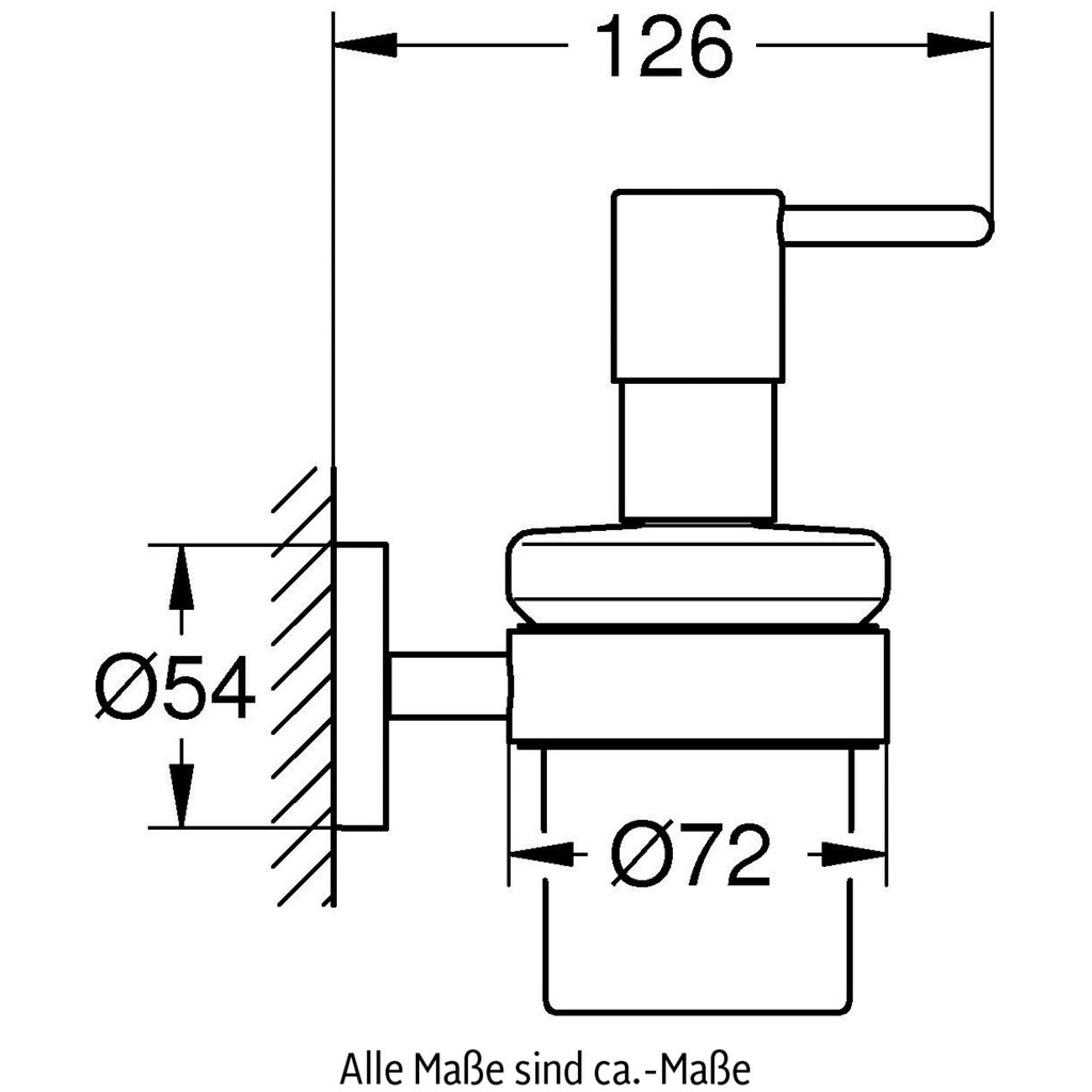 Grohe Seifenspender »Essentials«, (Packung)