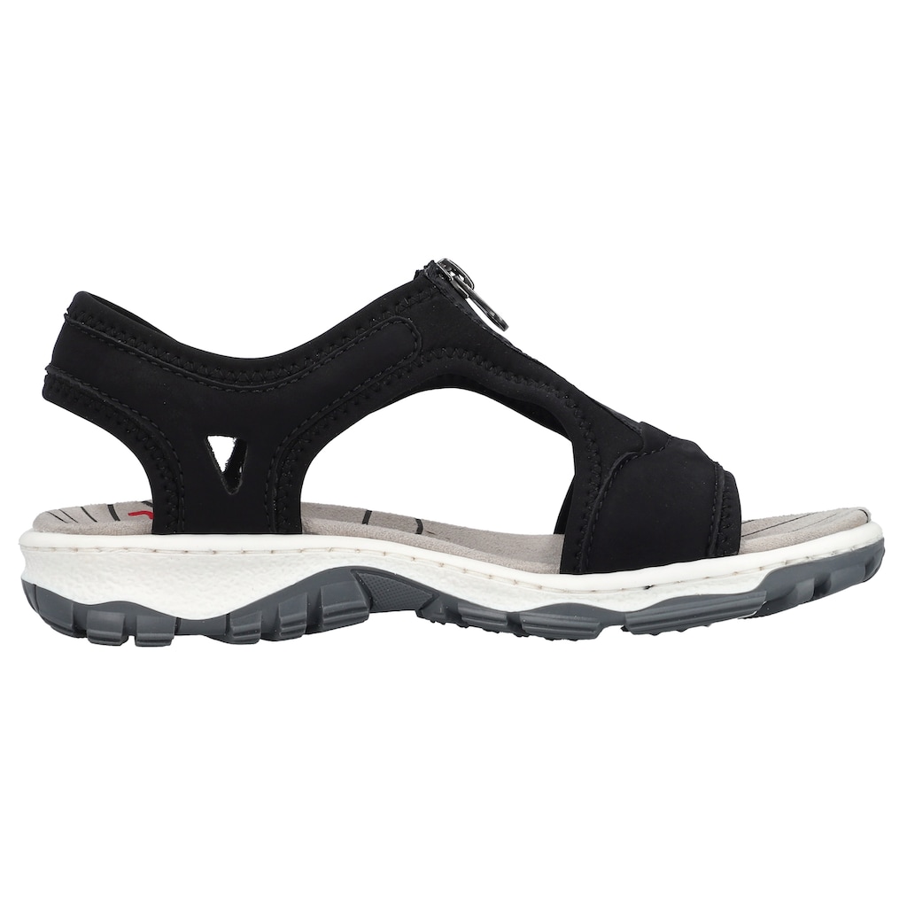 Rieker Sandale, Sommerschuh, Sandalette, in sportiver Optik