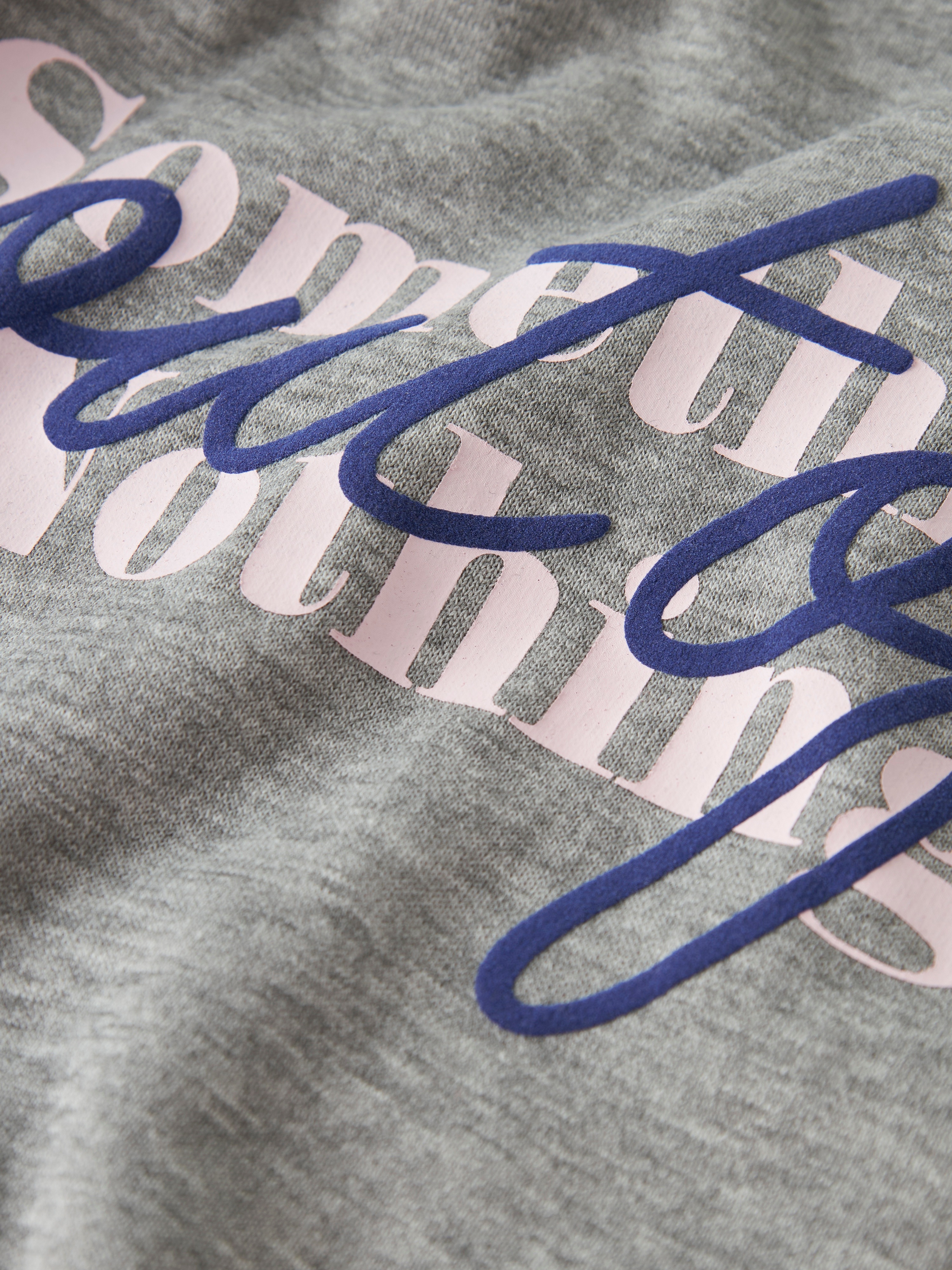 Thumbnail - Name It Sweatshirt "NKFOFINA LS NREG WH SWE BRU PB"