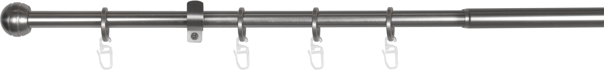 mydeco Gardinenstange "habito-rillball" Ø 19 mm 1 läufig-läufig ausziehbar; günstig online kaufen