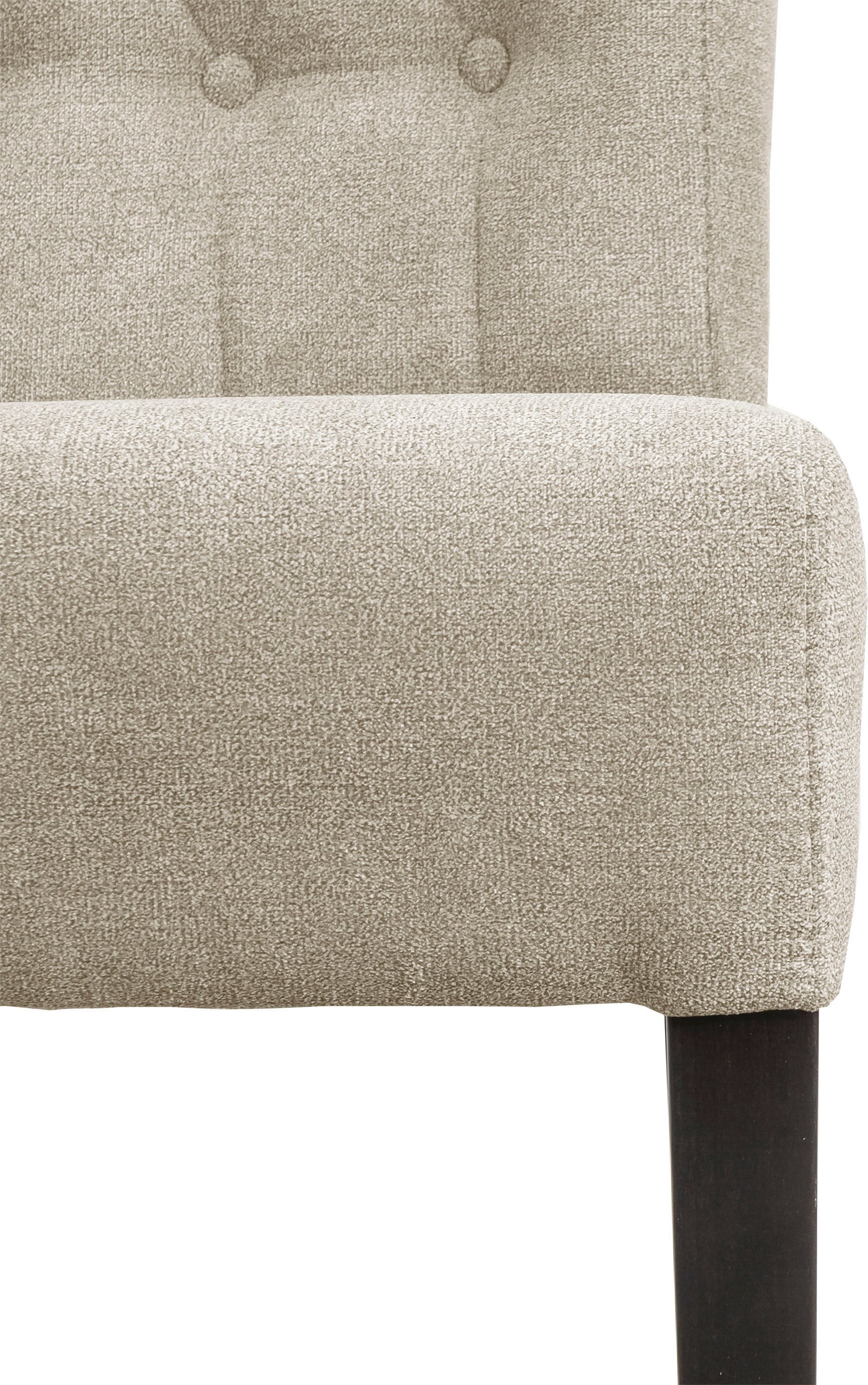Home affaire Esszimmerstuhl »Queen BESTSELLER«, (Set), 2 St., Feinstruktur, Polsterstuhl mit Knopfheftung, 2er, 4er oder 6er Set