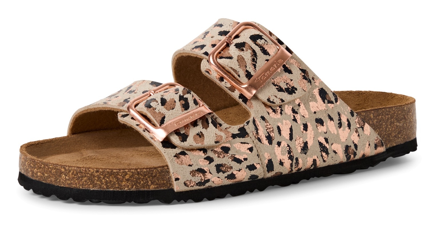 Tamaris Pantolette, Sommerschuh, Schlappen mit gepolstertem Fußbett günstig online kaufen