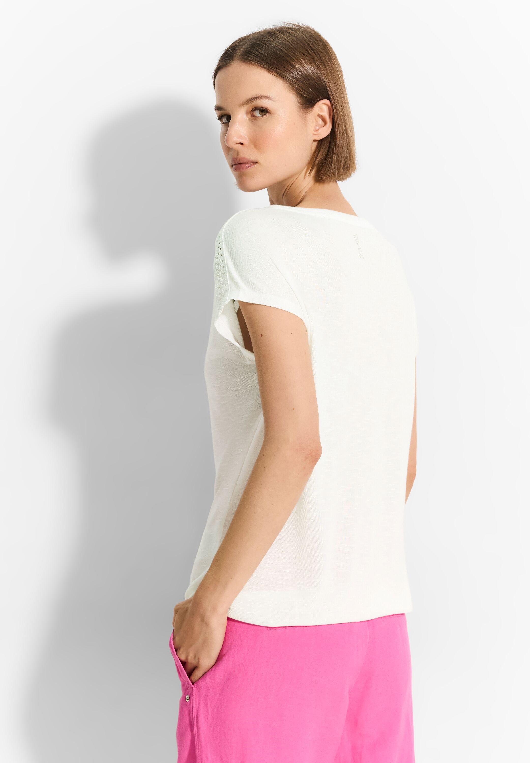 Cecil T-Shirt, mit Flammgarn