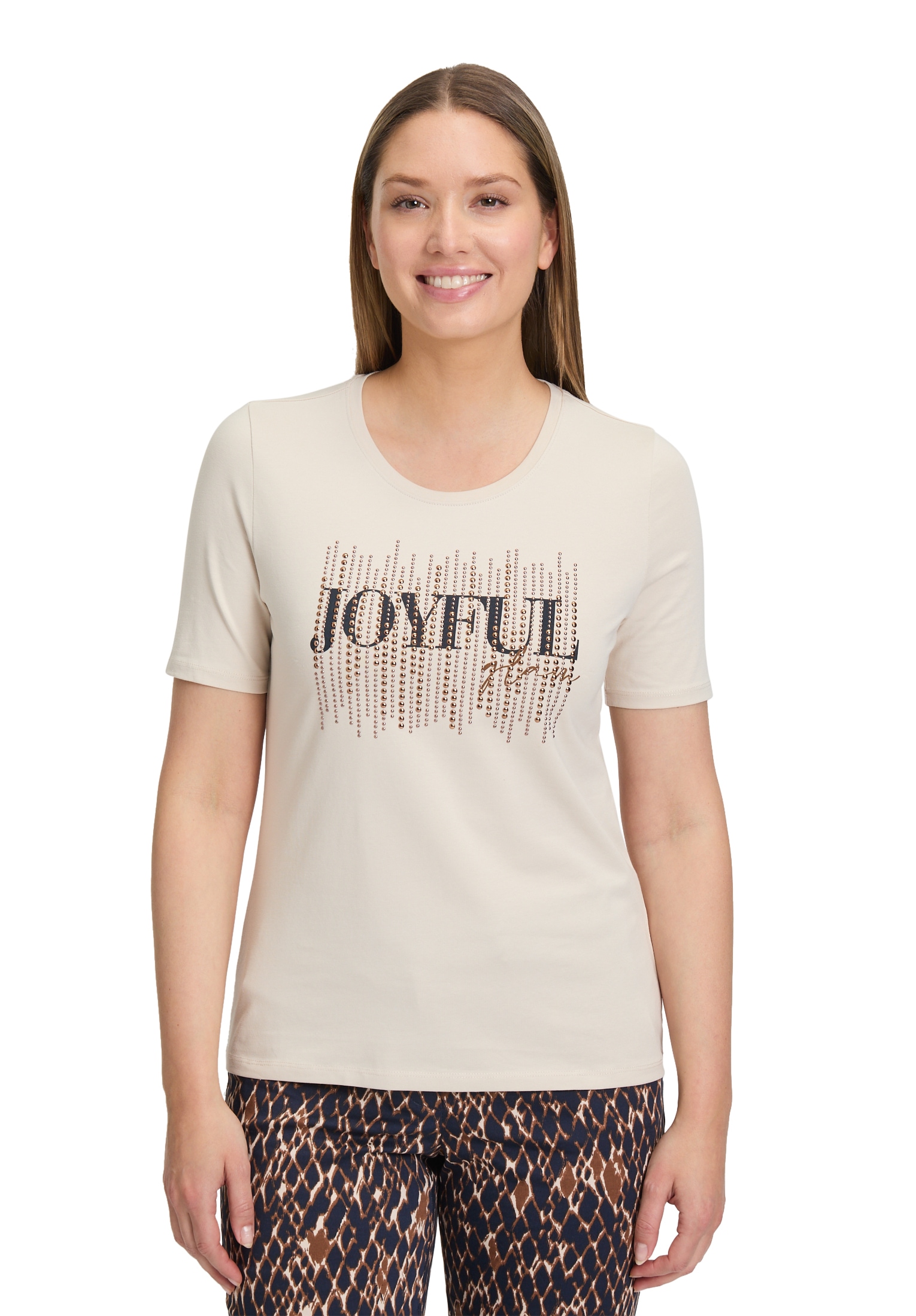Betty Barclay Kurzarmshirt "Betty Barclay Basic Shirt mit Placement", (1 tl günstig online kaufen