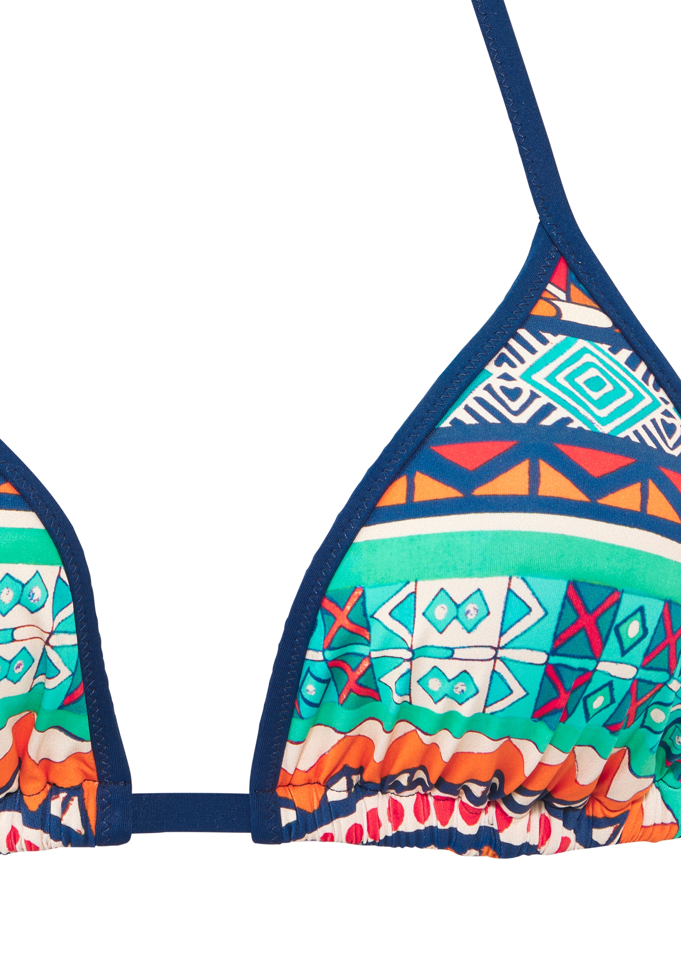 Buffalo Triangel-Bikini mit farbenfrohen Design